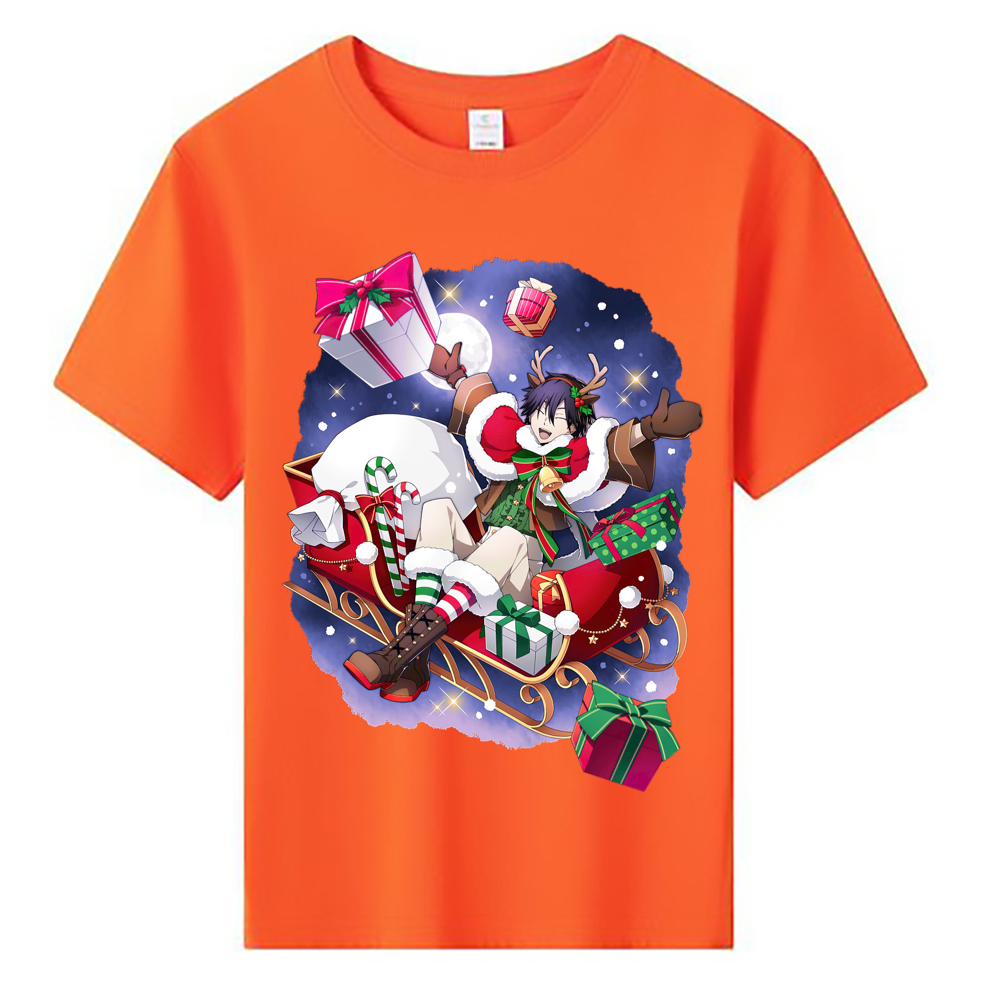 （画像用） 文豪ストレイドッグス Bungo Stray Dogs 綿100％キッズTシャツ（フロントプリント）