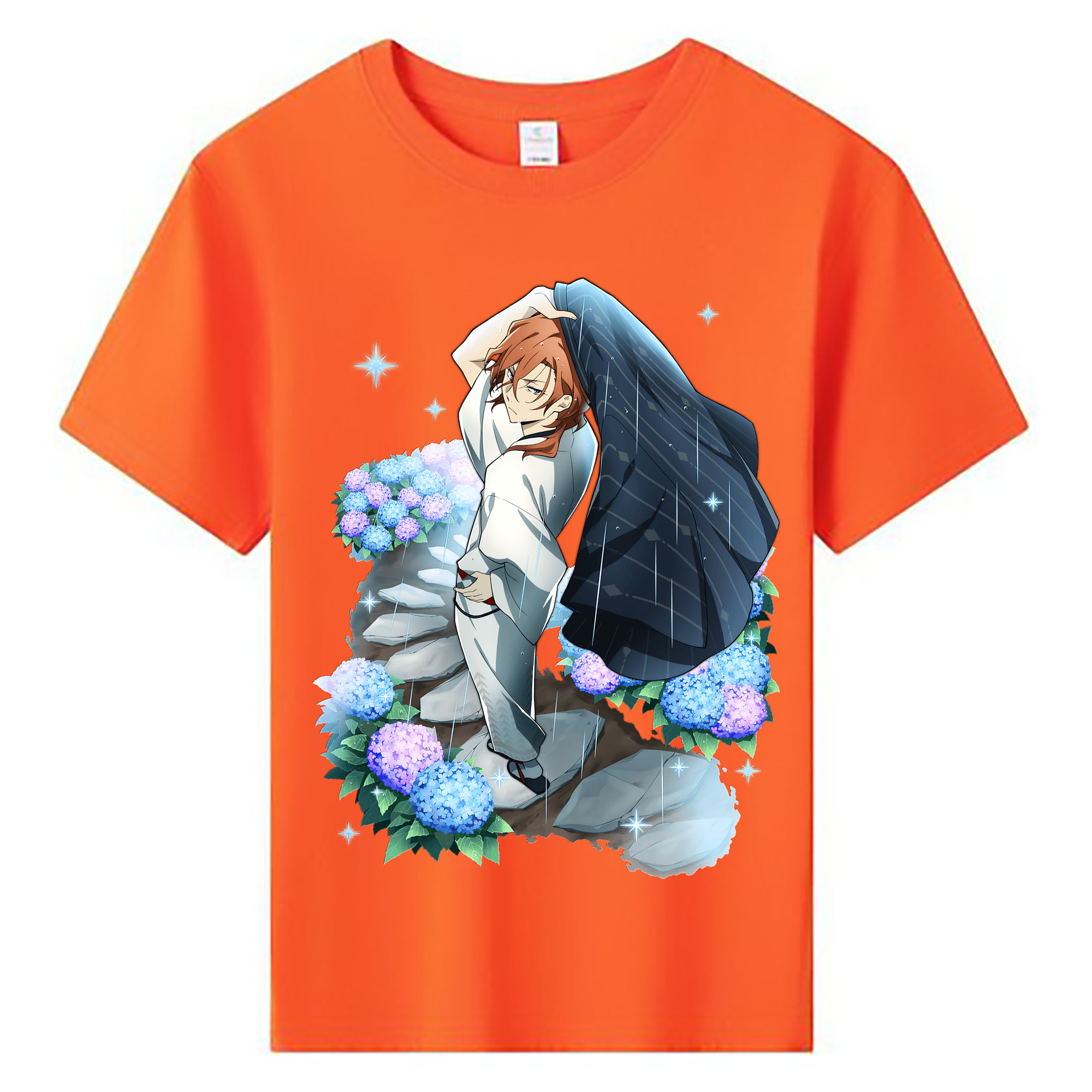 （画像用） 文豪ストレイドッグス Bungo Stray Dogs 綿100％キッズTシャツ（フロントプリント）