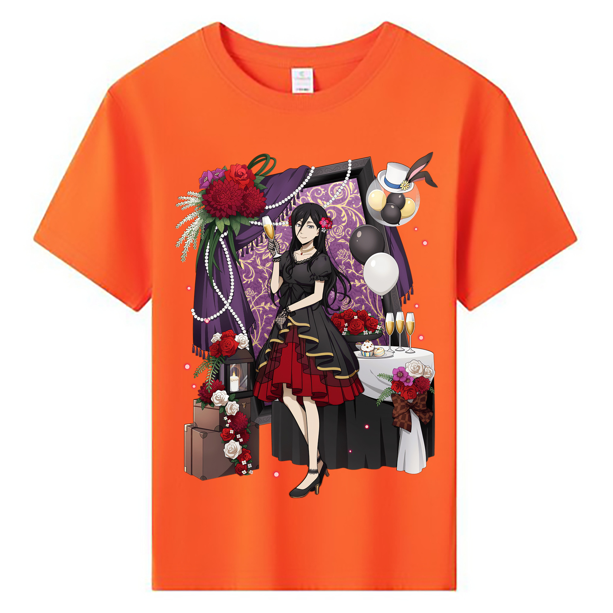 （画像用） 文豪ストレイドッグス Bungo Stray Dogs 綿100％キッズTシャツ（フロントプリント）