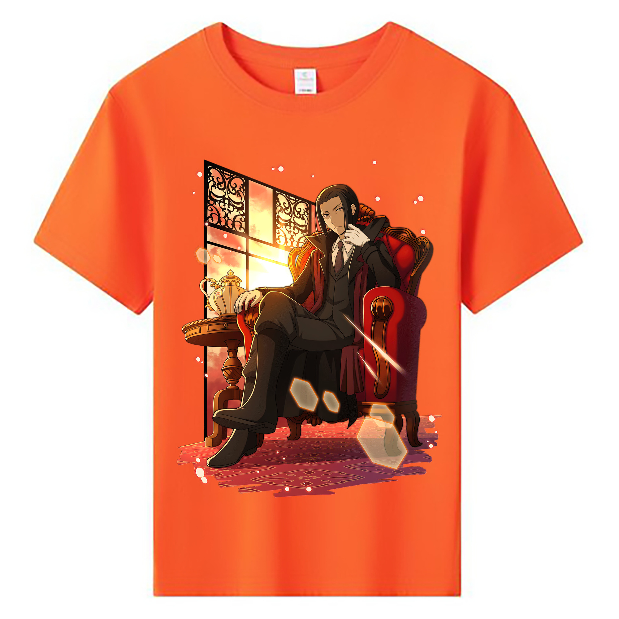 （画像用） 文豪ストレイドッグス Bungo Stray Dogs 綿100％キッズTシャツ（フロントプリント）