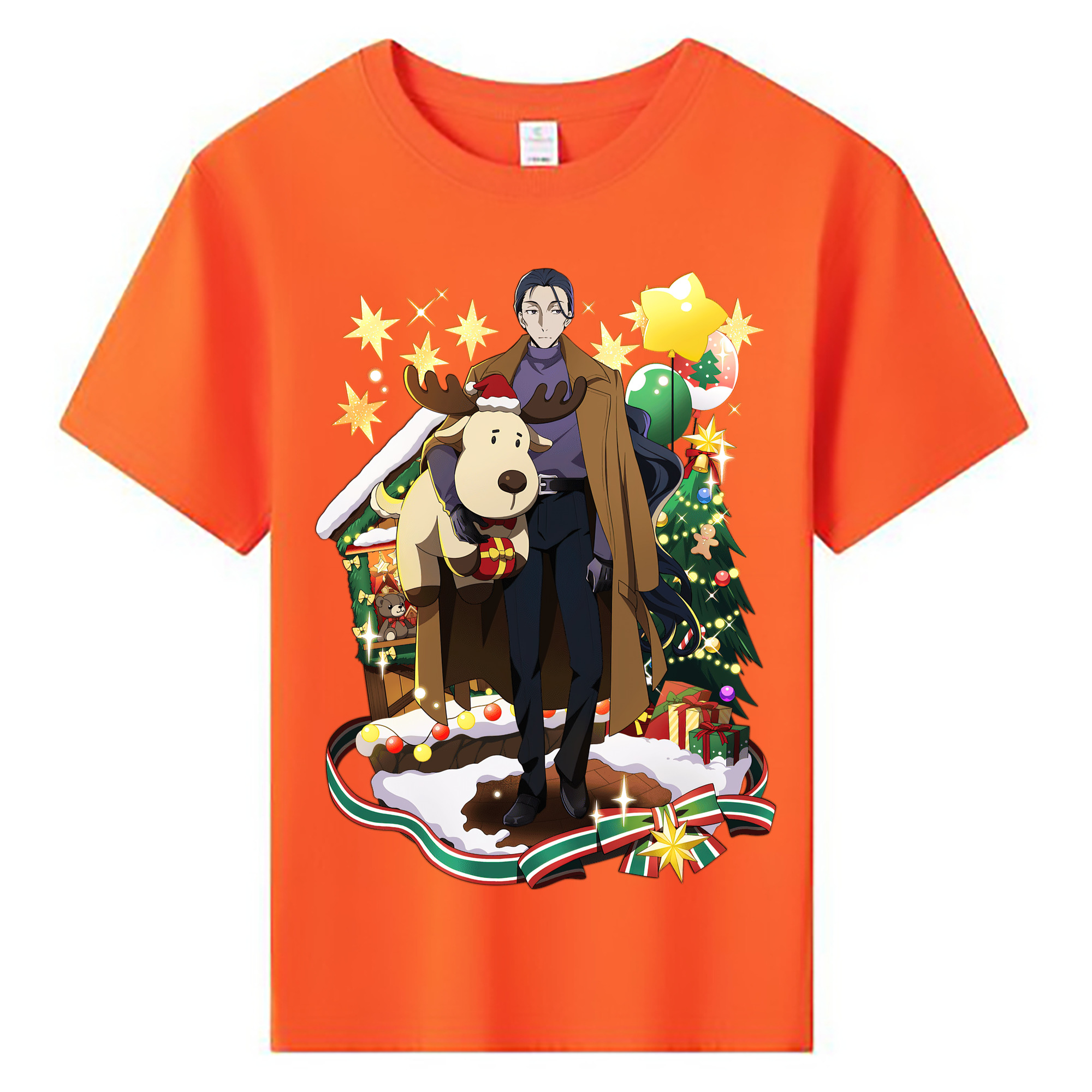 （画像用） 文豪ストレイドッグス Bungo Stray Dogs 綿100％キッズTシャツ（フロントプリント）