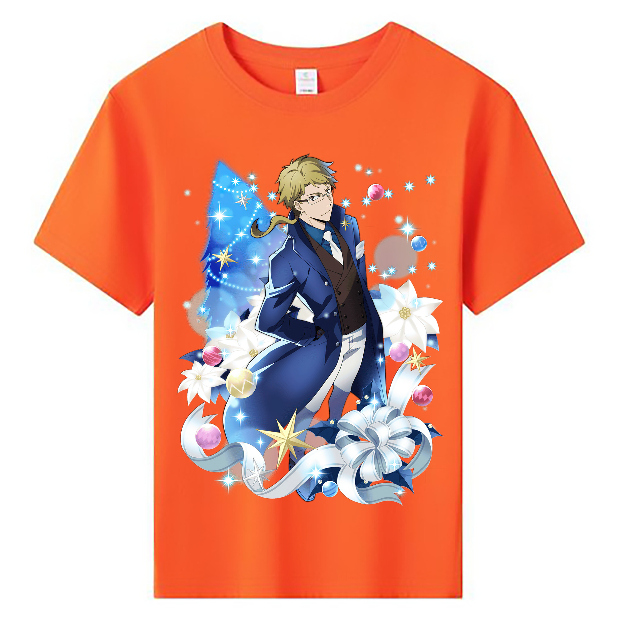 （画像用） 文豪ストレイドッグス Bungo Stray Dogs 綿100％キッズTシャツ（フロントプリント）