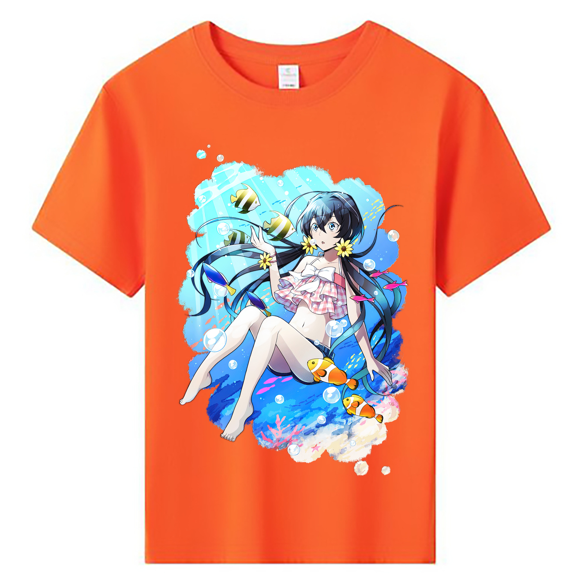 （画像用） 文豪ストレイドッグス Bungo Stray Dogs 綿100％キッズTシャツ（フロントプリント）