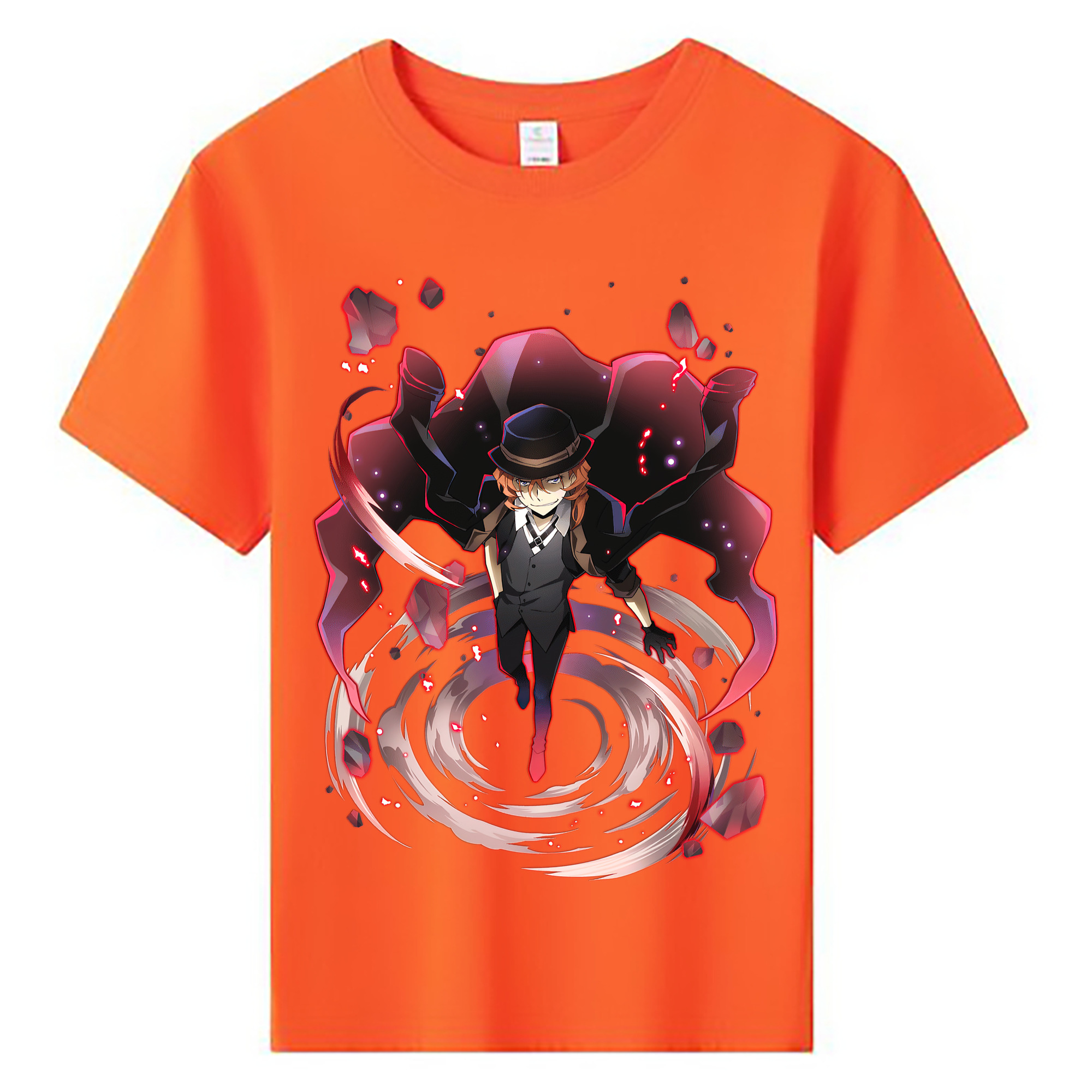 （画像用） 文豪ストレイドッグス Bungo Stray Dogs 綿100％キッズTシャツ（フロントプリント）