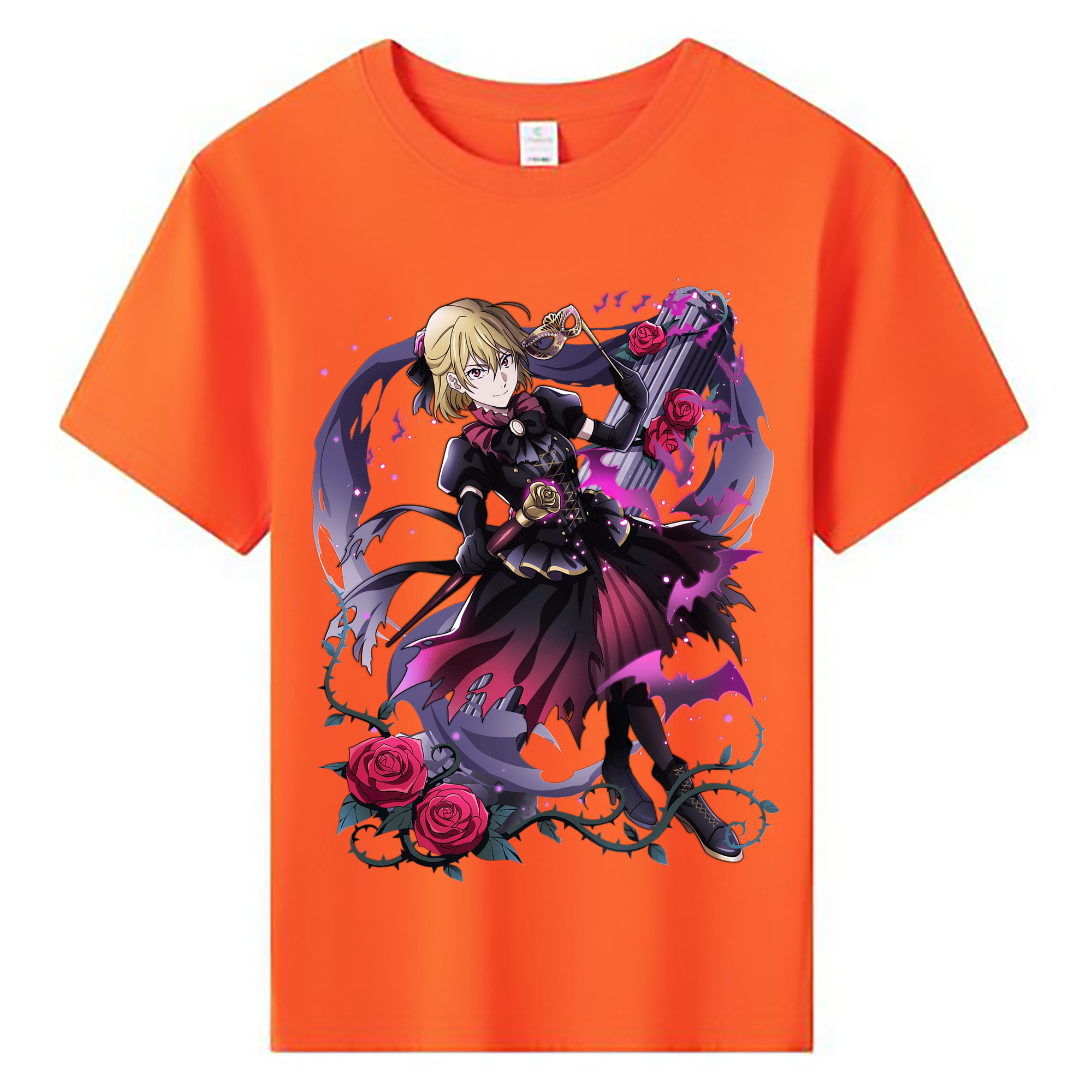 （画像用） 文豪ストレイドッグス Bungo Stray Dogs 綿100％キッズTシャツ（フロントプリント）