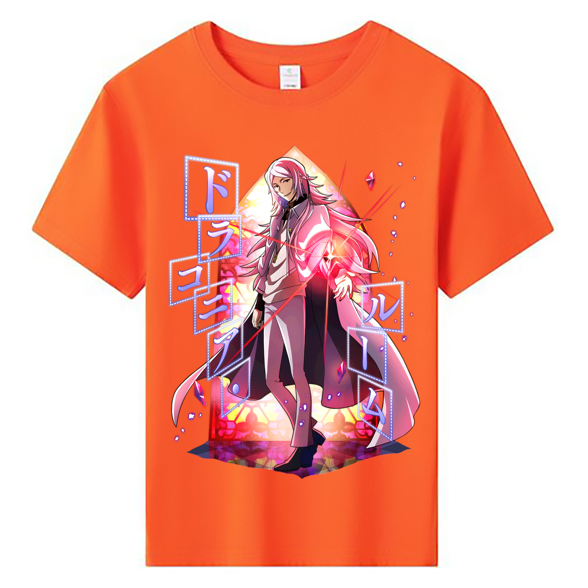 （画像用） 文豪ストレイドッグス Bungo Stray Dogs 綿100％キッズTシャツ（フロントプリント）