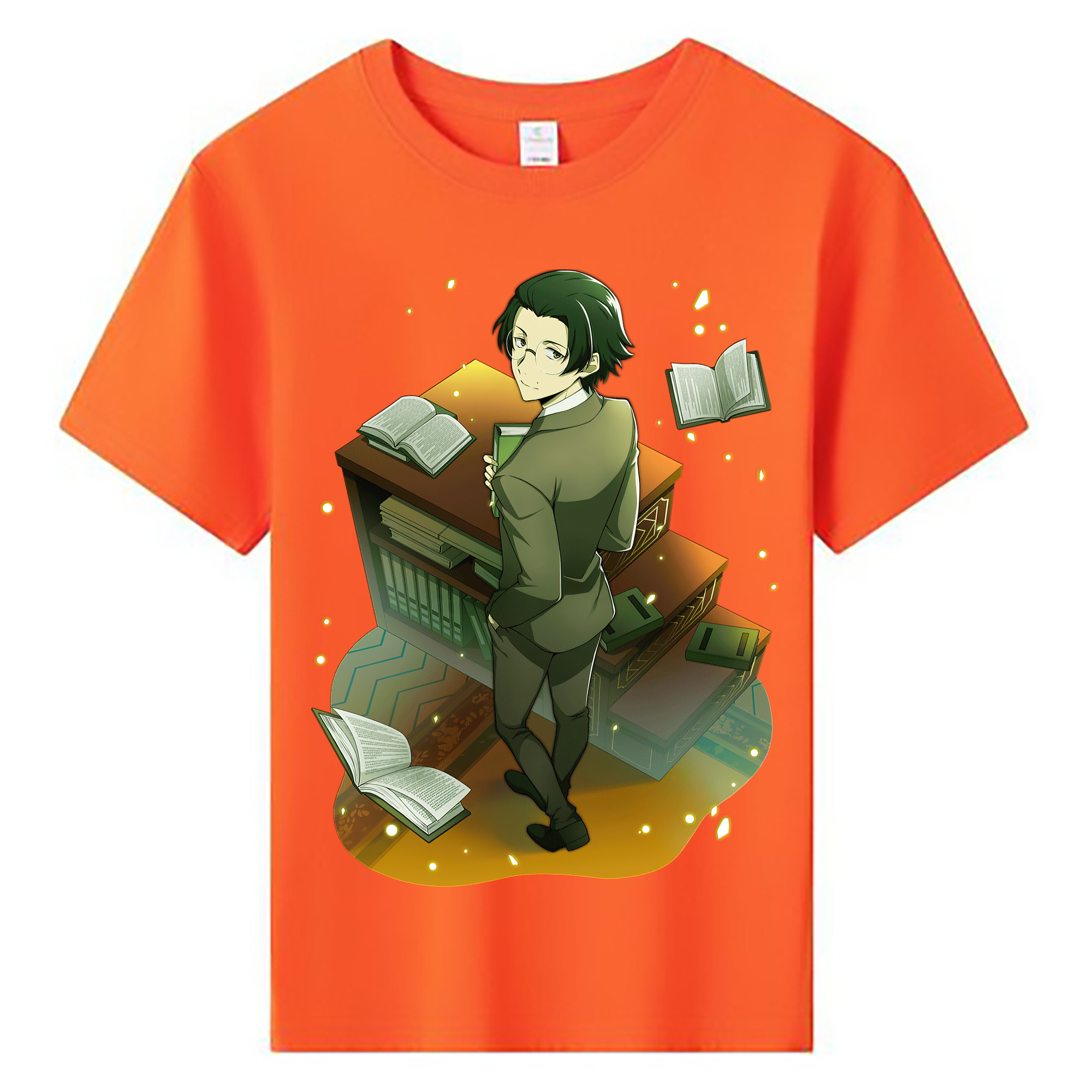 （画像用） 文豪ストレイドッグス Bungo Stray Dogs 綿100％キッズTシャツ（フロントプリント）