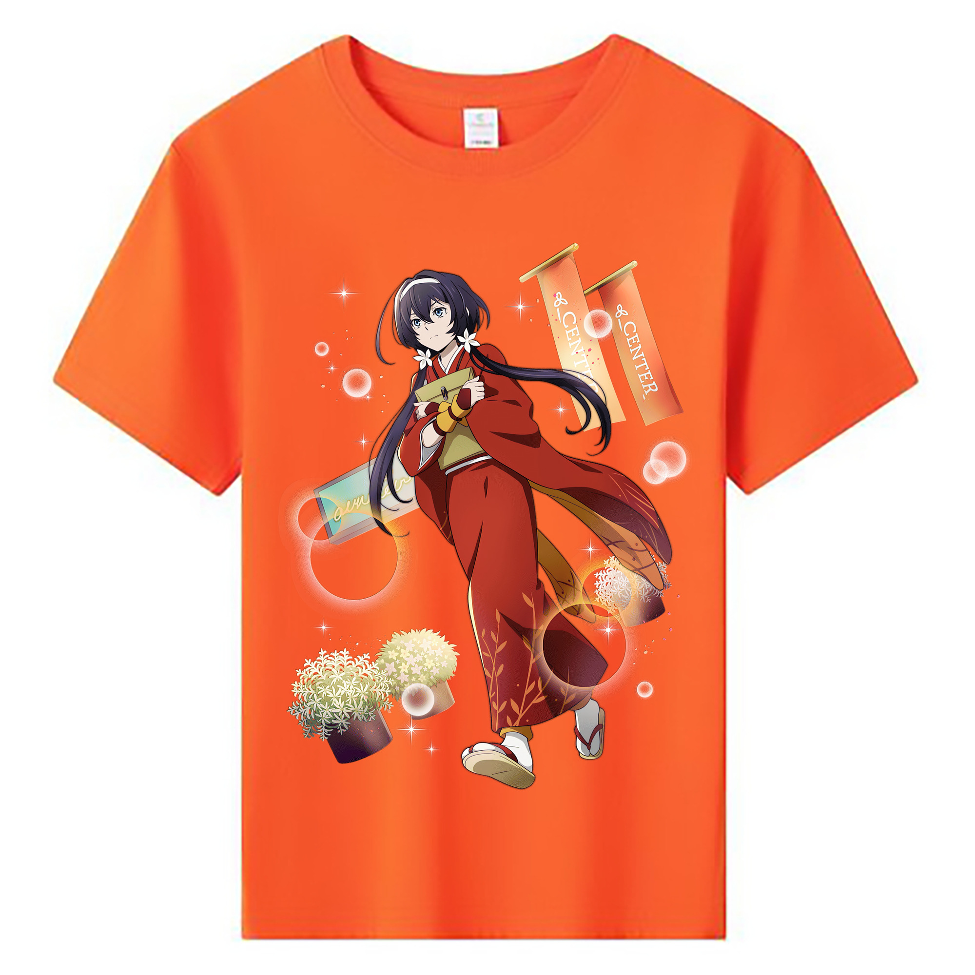 （画像用） 文豪ストレイドッグス Bungo Stray Dogs 綿100％キッズTシャツ（フロントプリント）