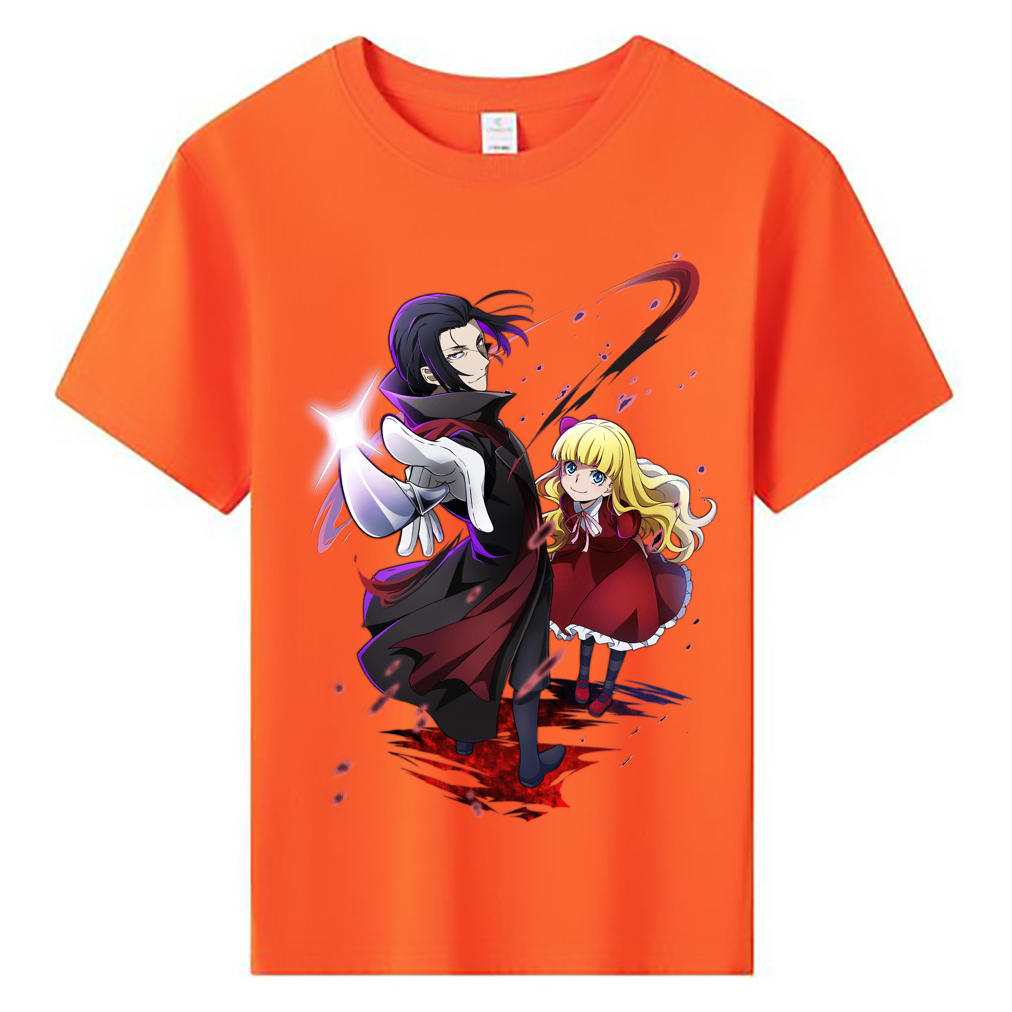 （画像用） 文豪ストレイドッグス Bungo Stray Dogs 綿100％キッズTシャツ（フロントプリント）