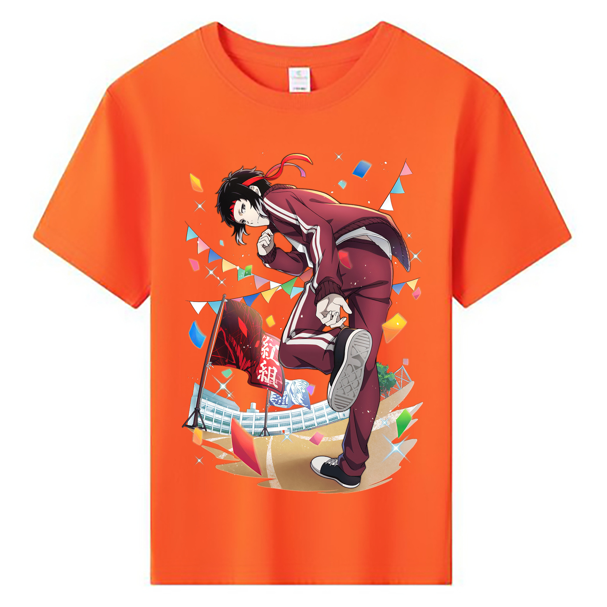 （画像用） 文豪ストレイドッグス Bungo Stray Dogs 綿100％キッズTシャツ（フロントプリント）