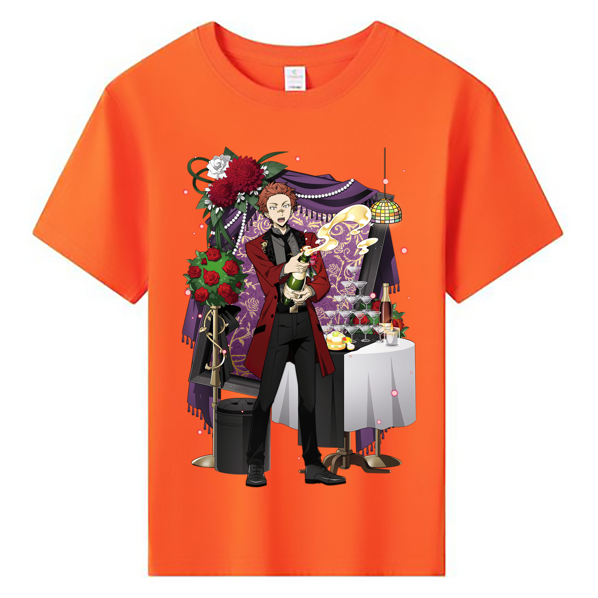 （画像用） 文豪ストレイドッグス Bungo Stray Dogs 綿100％キッズTシャツ（フロントプリント）