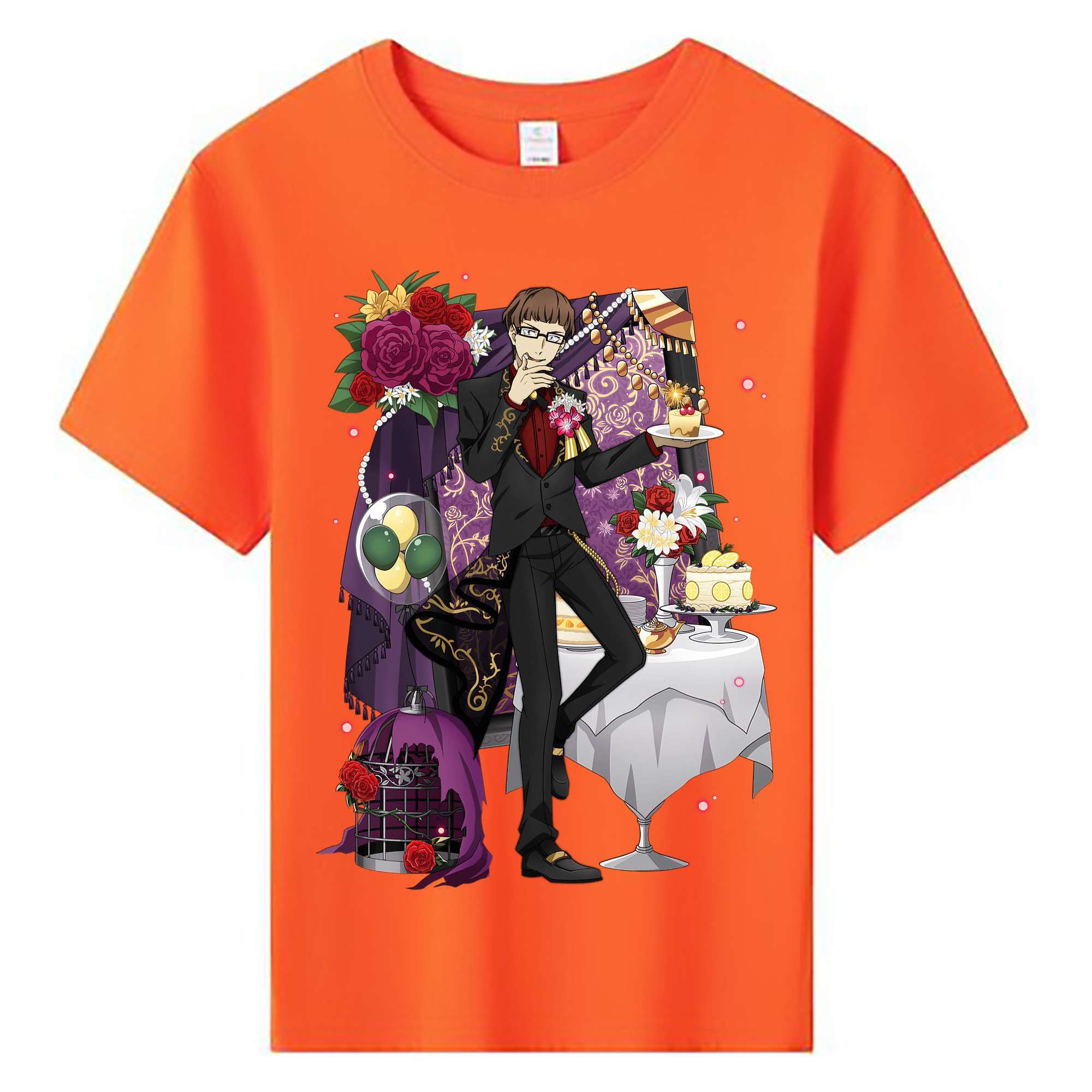 （画像用） 文豪ストレイドッグス Bungo Stray Dogs 綿100％キッズTシャツ（フロントプリント）