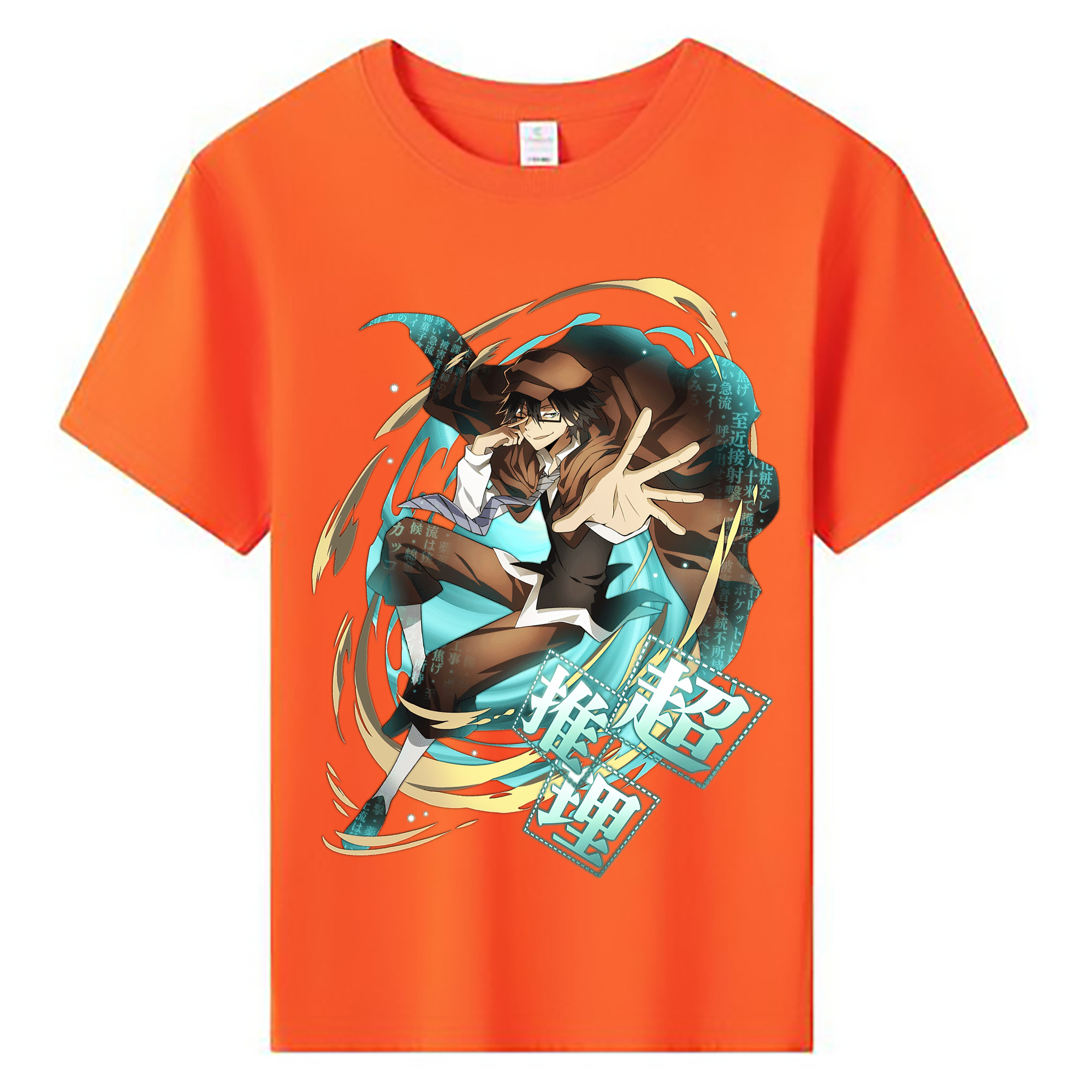 （画像用） 文豪ストレイドッグス Bungo Stray Dogs 綿100％キッズTシャツ（フロントプリント）