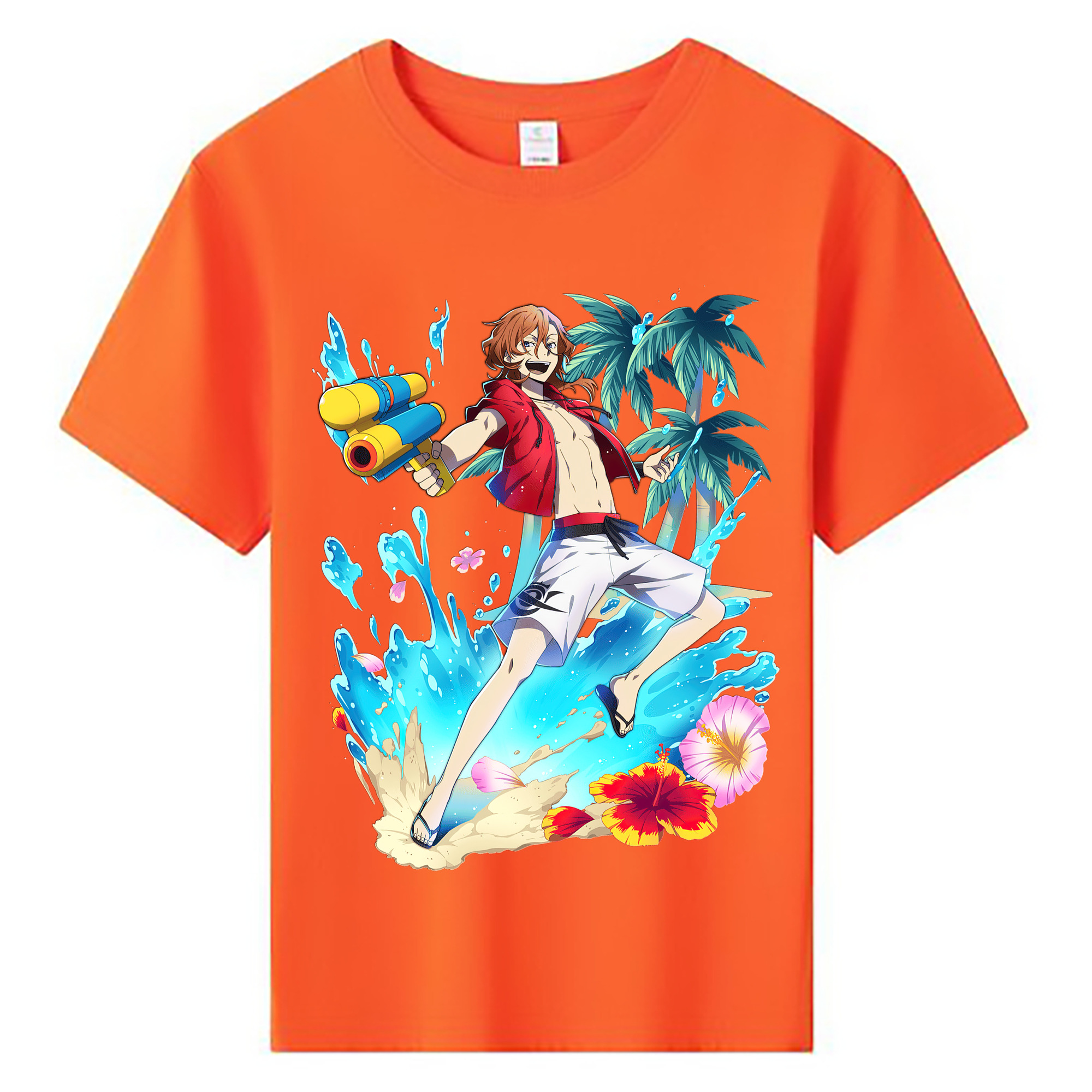 （画像用） 文豪ストレイドッグス Bungo Stray Dogs 綿100％キッズTシャツ（フロントプリント）