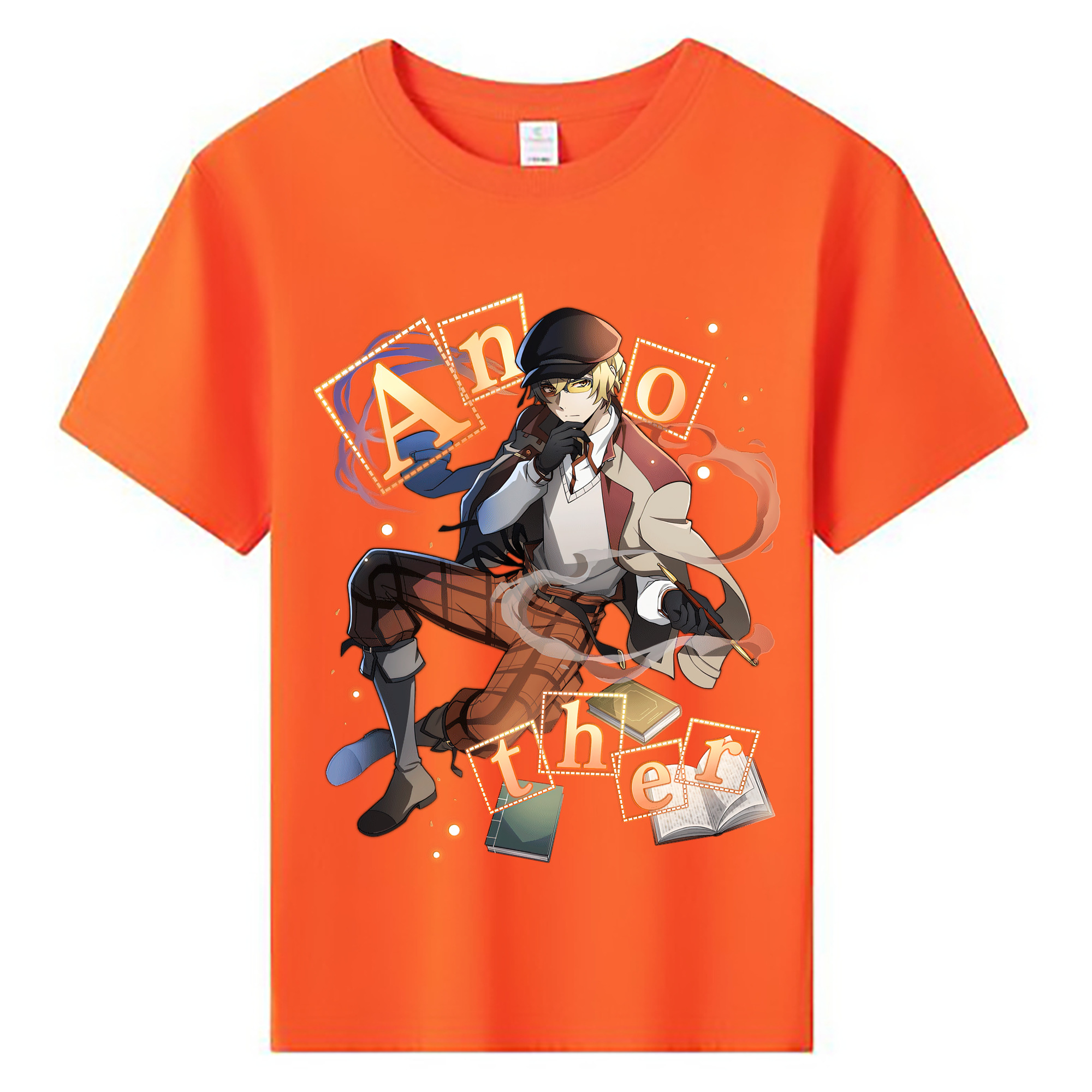 （画像用） 文豪ストレイドッグス Bungo Stray Dogs 綿100％キッズTシャツ（フロントプリント）