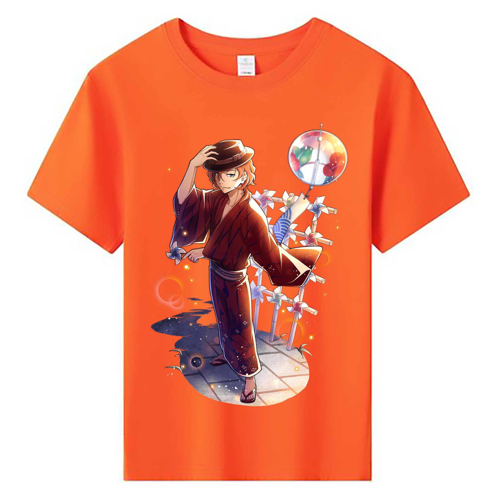 （画像用） 文豪ストレイドッグス Bungo Stray Dogs 綿100％キッズTシャツ（フロントプリント）