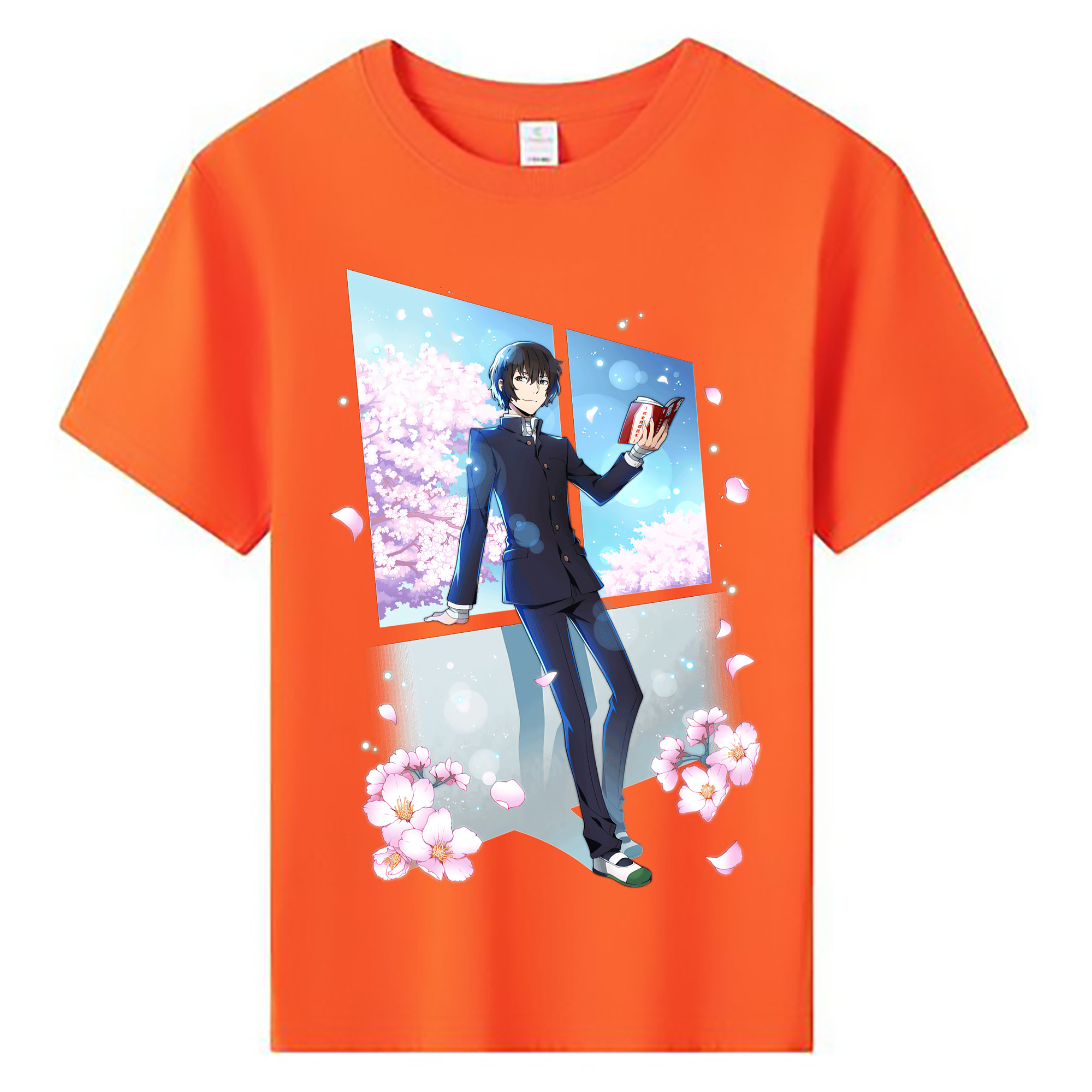 （画像用） 文豪ストレイドッグス Bungo Stray Dogs 綿100％キッズTシャツ（フロントプリント）