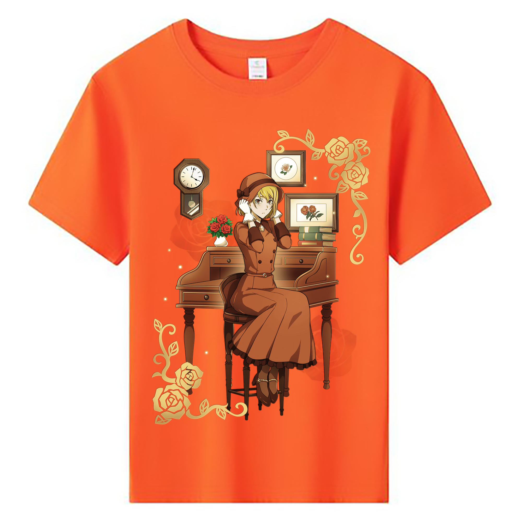 （画像用） 文豪ストレイドッグス Bungo Stray Dogs 綿100％キッズTシャツ（フロントプリント）