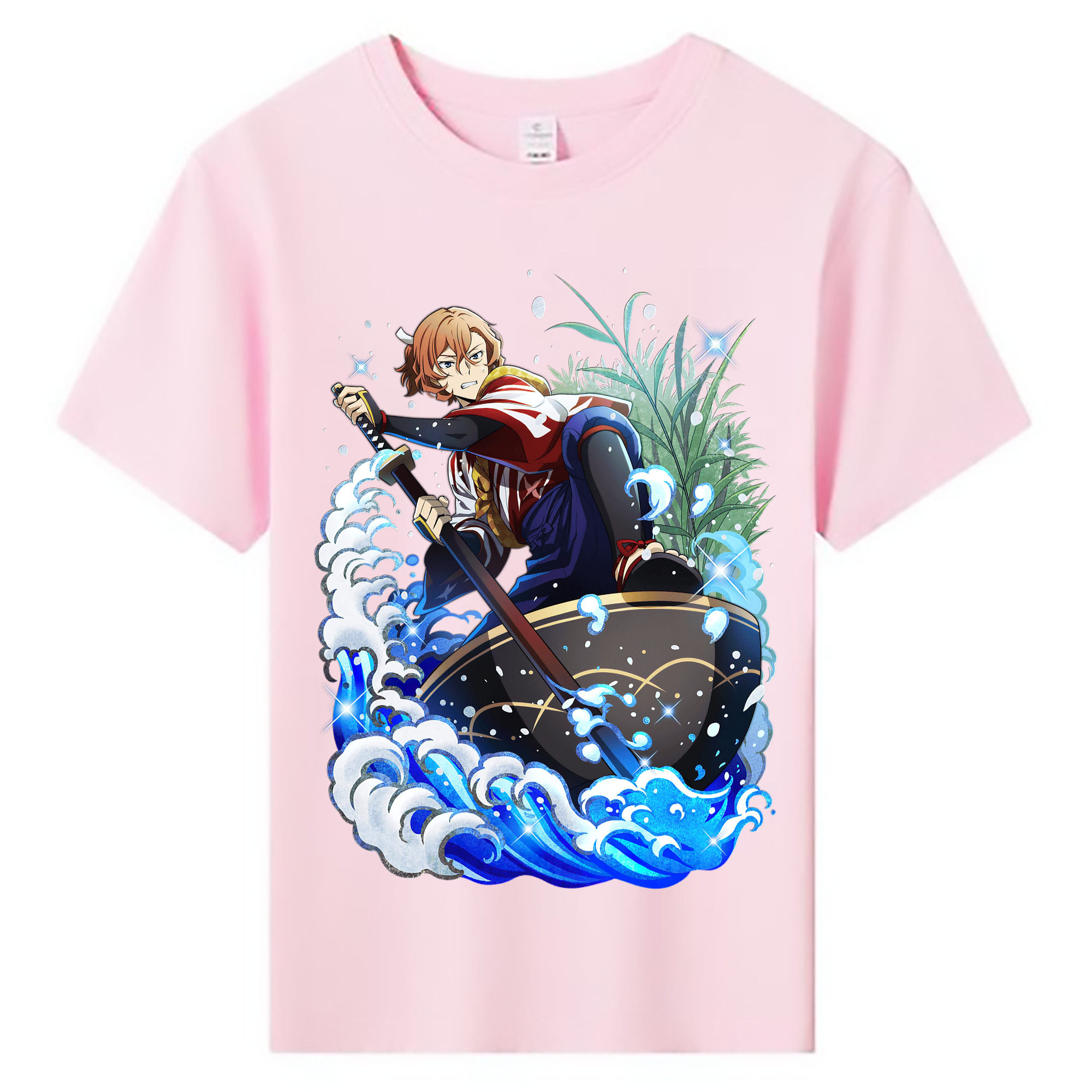 （画像用） 文豪ストレイドッグス Bungo Stray Dogs 綿100％キッズTシャツ（フロントプリント）