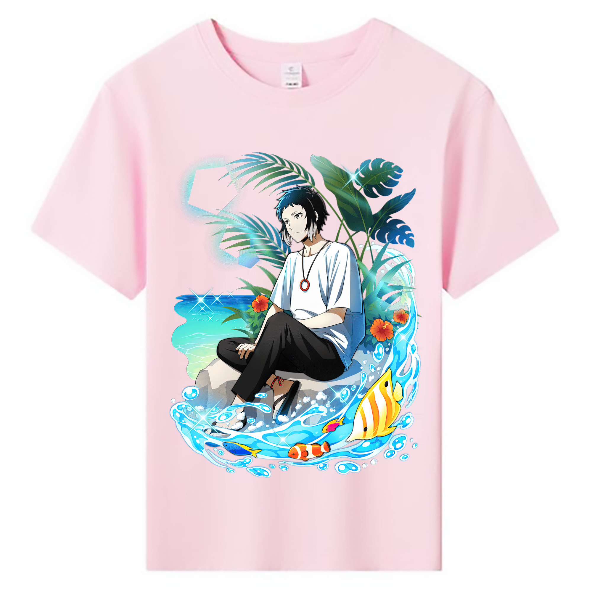 （画像用） 文豪ストレイドッグス Bungo Stray Dogs 綿100％キッズTシャツ（フロントプリント）