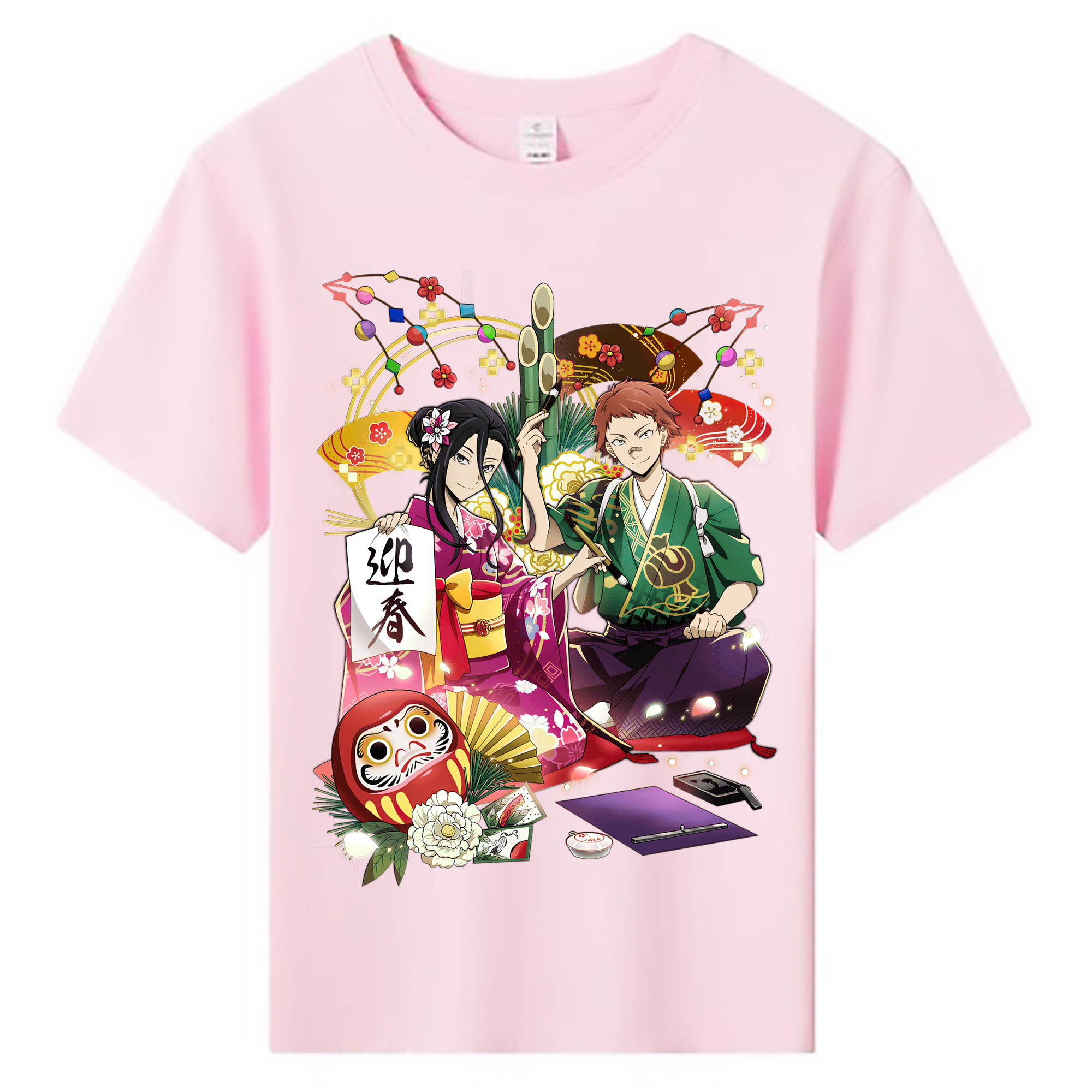 （画像用） 文豪ストレイドッグス Bungo Stray Dogs 綿100％キッズTシャツ（フロントプリント）
