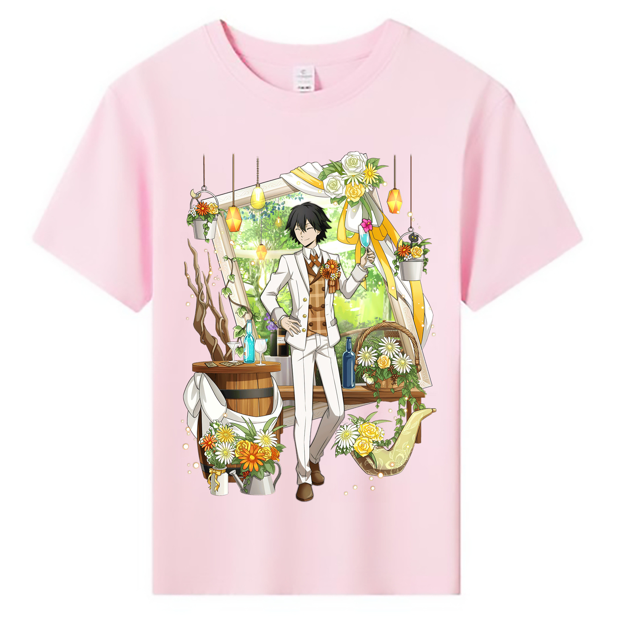 （画像用） 文豪ストレイドッグス Bungo Stray Dogs 綿100％キッズTシャツ（フロントプリント）