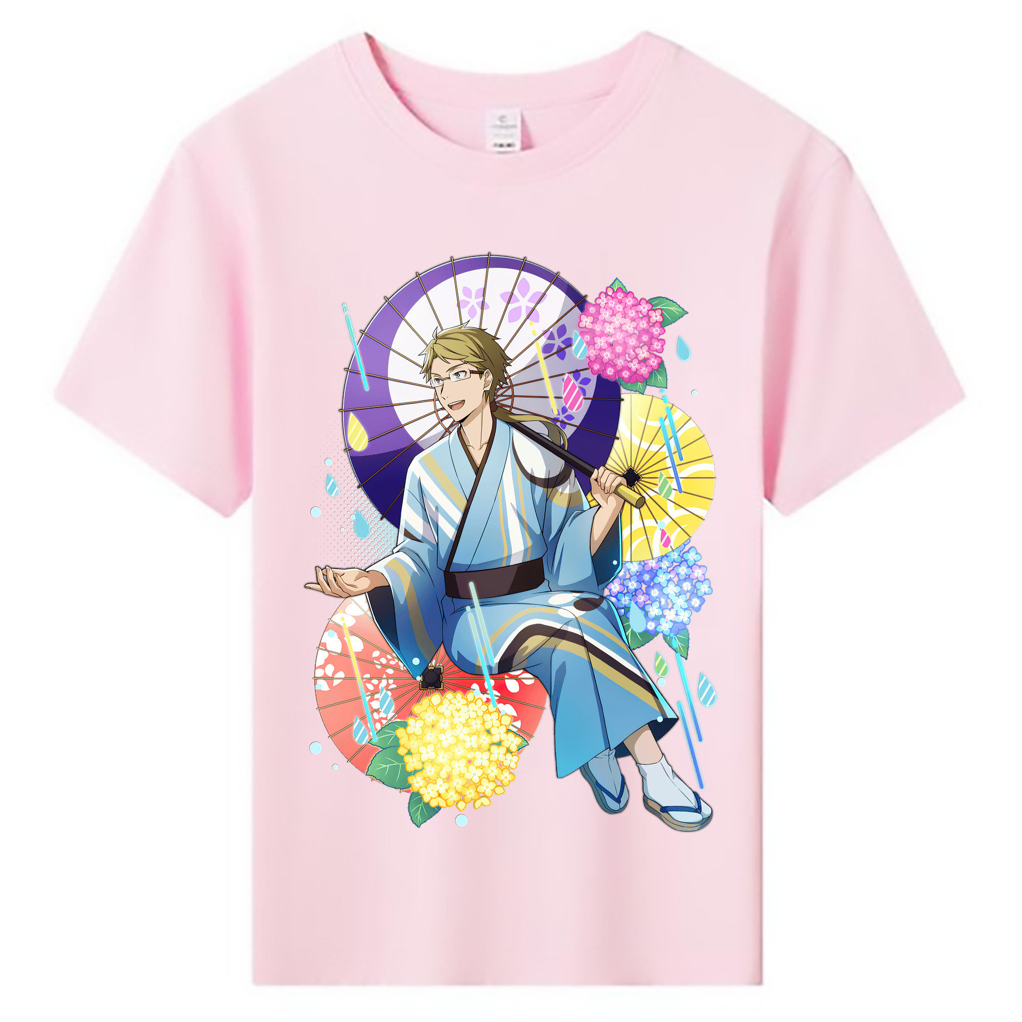 （画像用） 文豪ストレイドッグス Bungo Stray Dogs 綿100％キッズTシャツ（フロントプリント）