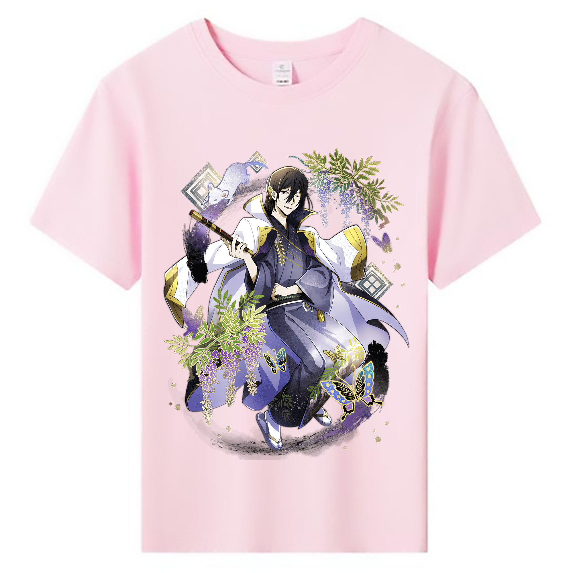 （画像用） 文豪ストレイドッグス Bungo Stray Dogs 綿100％キッズTシャツ（フロントプリント）