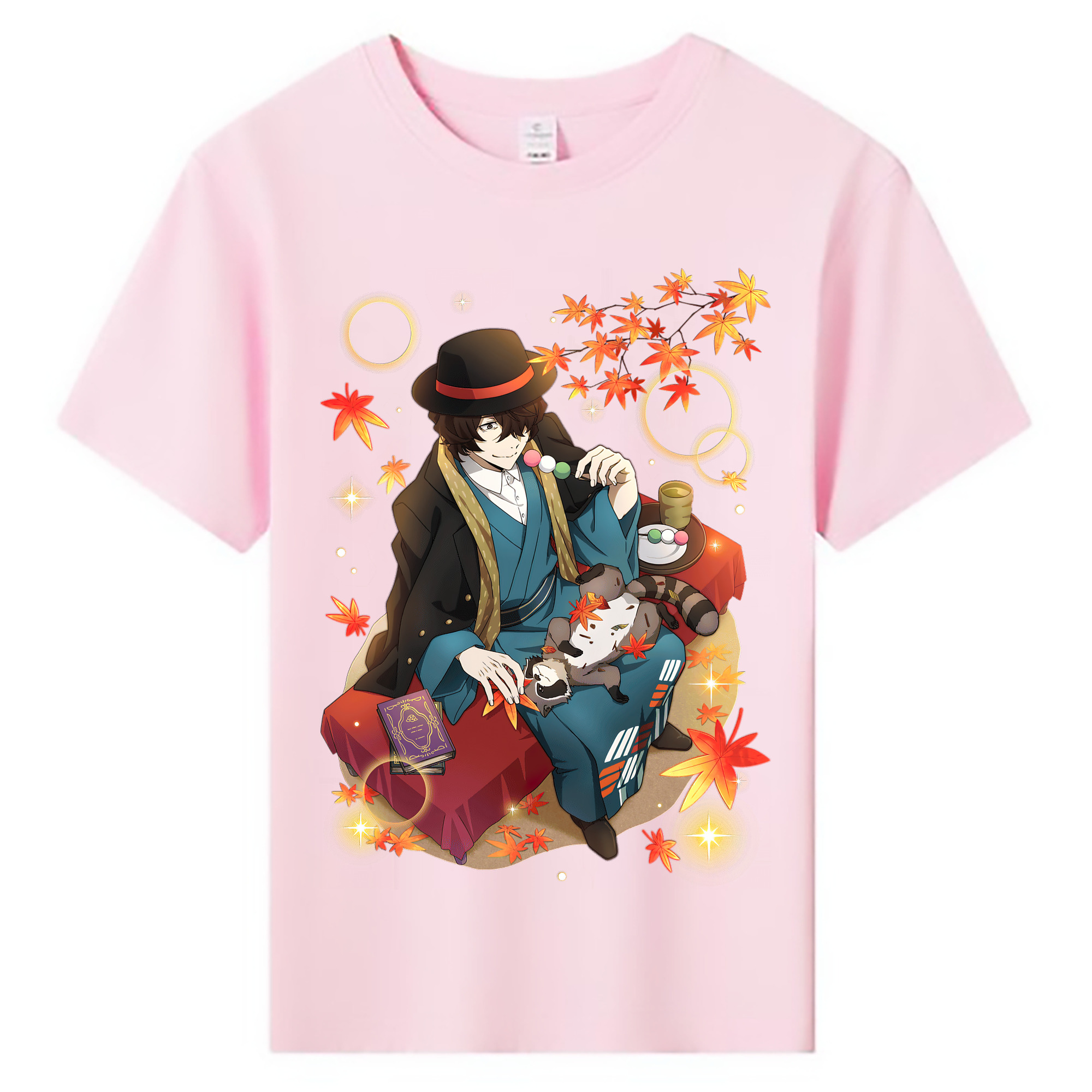 （画像用） 文豪ストレイドッグス Bungo Stray Dogs 綿100％キッズTシャツ（フロントプリント）