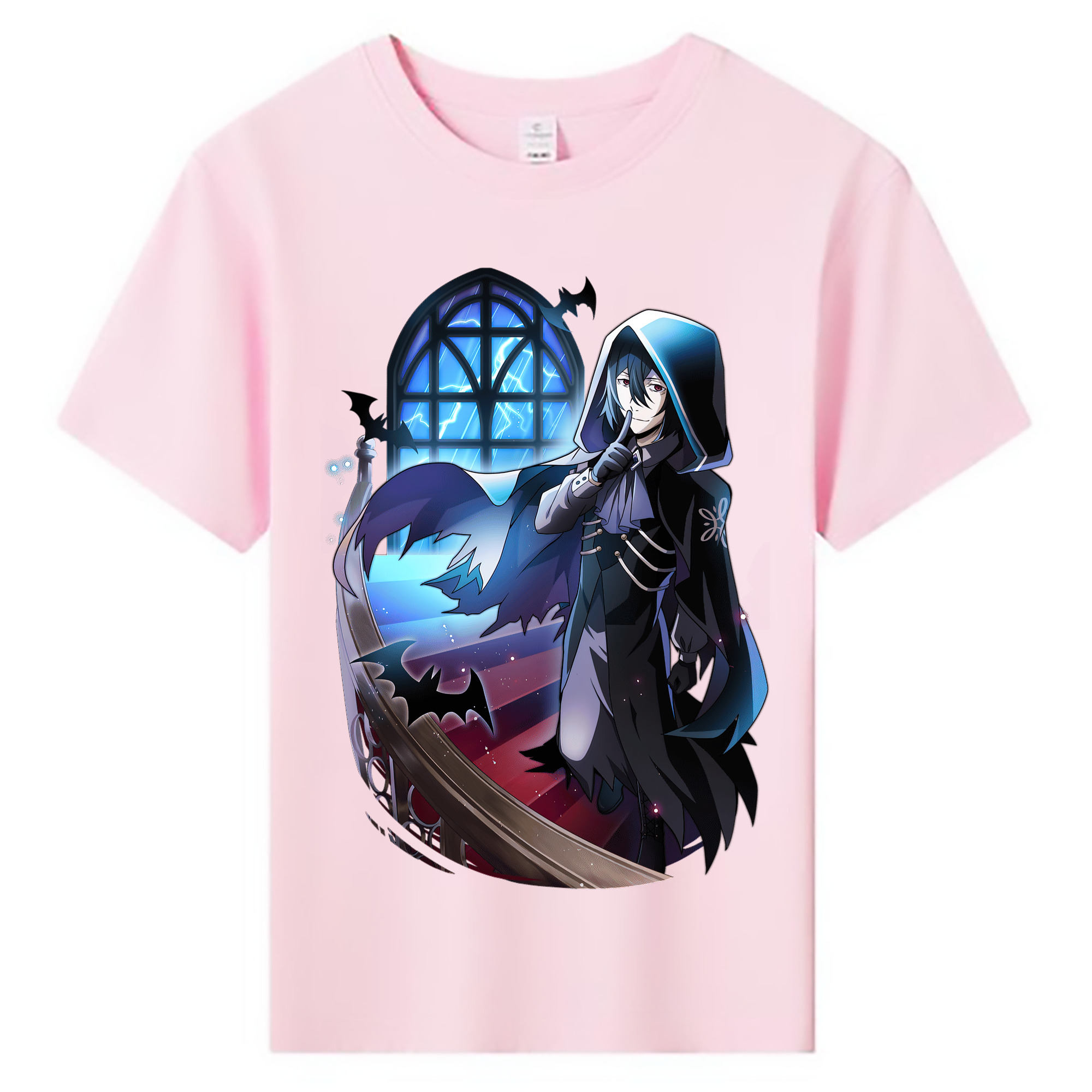 （画像用） 文豪ストレイドッグス Bungo Stray Dogs 綿100％キッズTシャツ（フロントプリント）