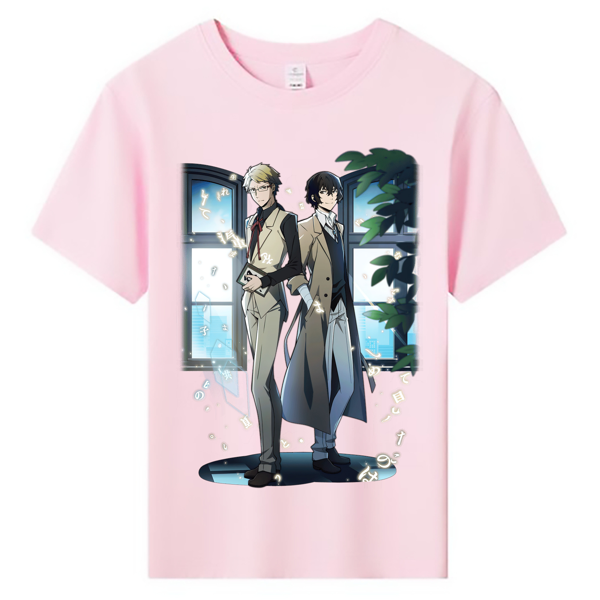 （画像用） 文豪ストレイドッグス Bungo Stray Dogs 綿100％キッズTシャツ（フロントプリント）