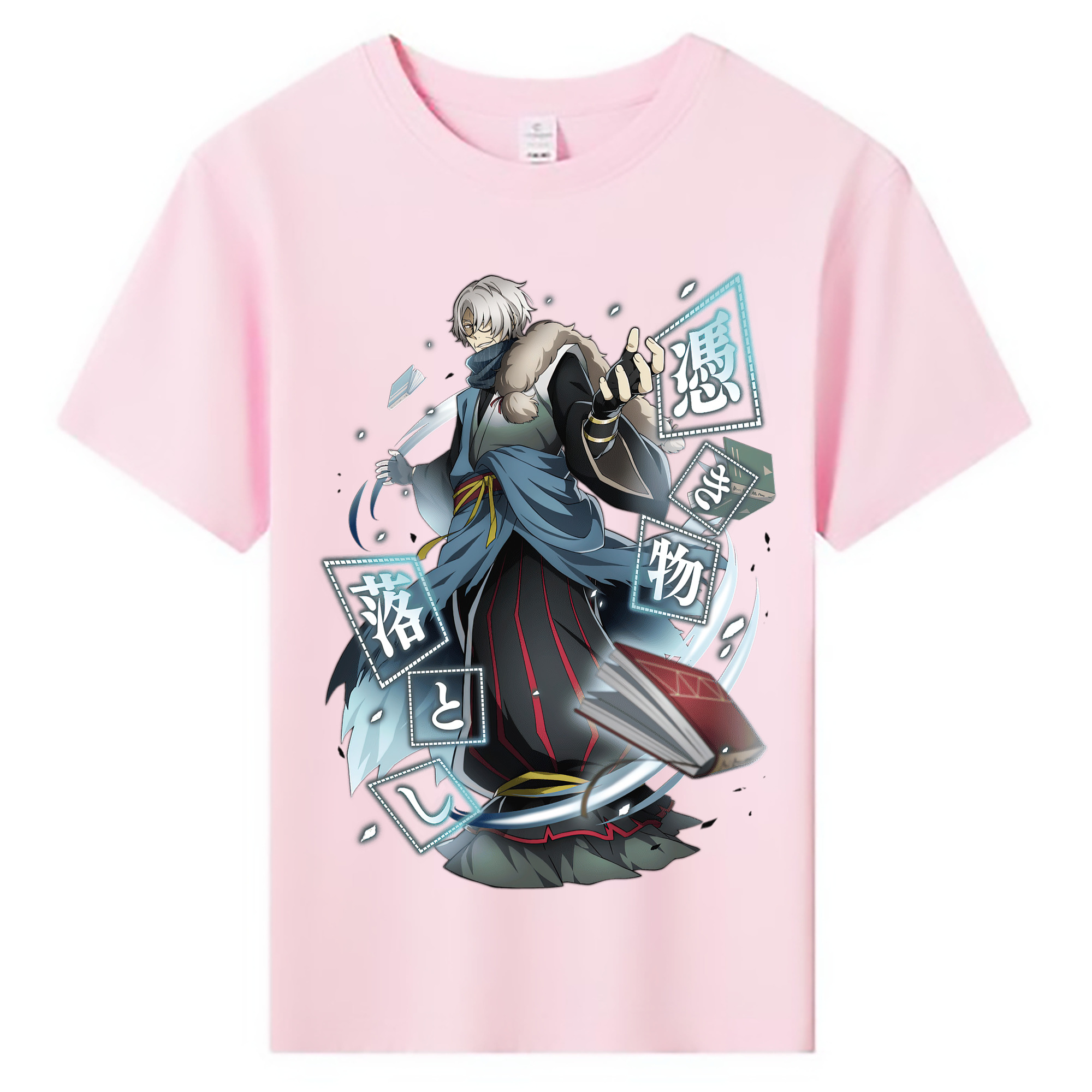 （画像用） 文豪ストレイドッグス Bungo Stray Dogs 綿100％キッズTシャツ（フロントプリント）