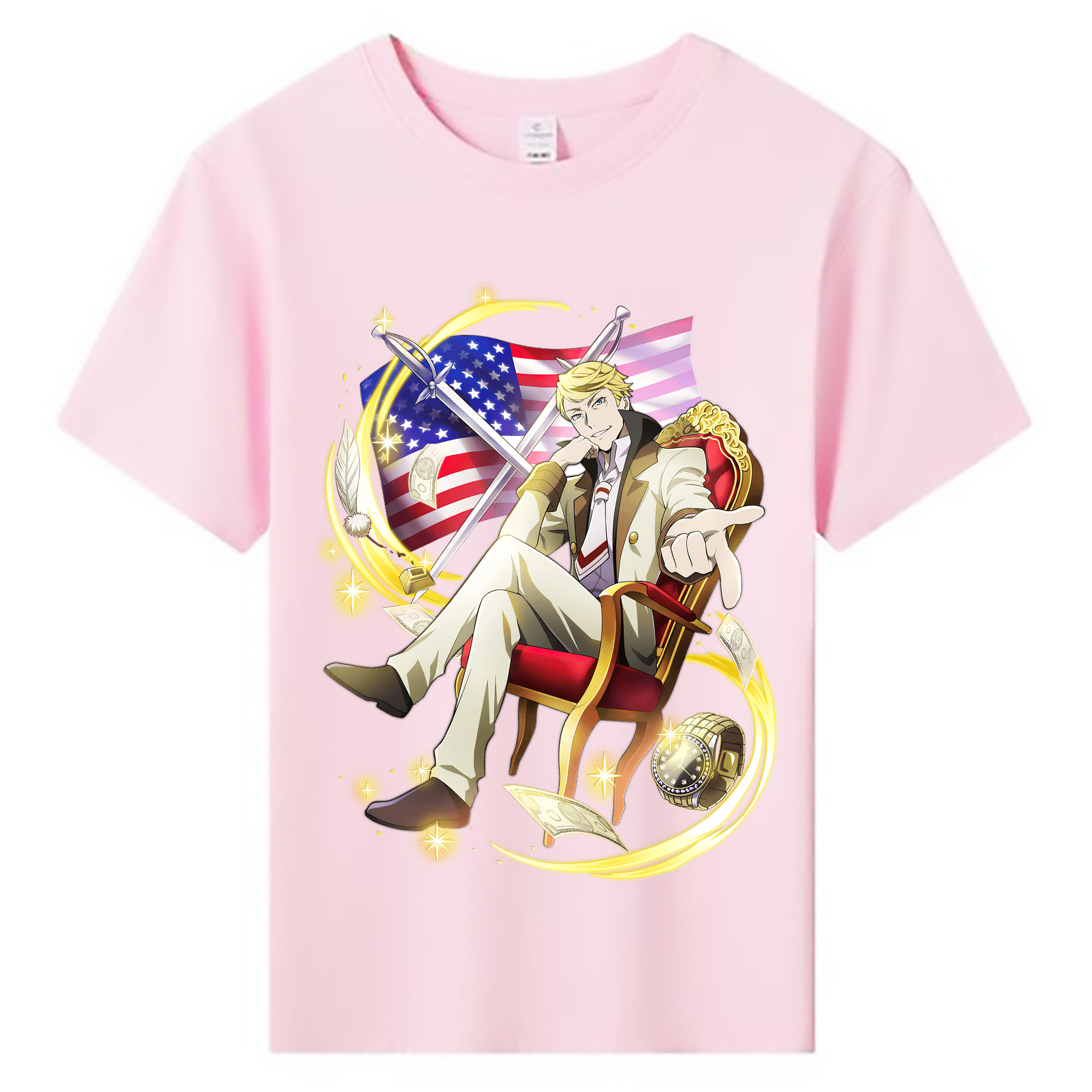 （画像用） 文豪ストレイドッグス Bungo Stray Dogs 綿100％キッズTシャツ（フロントプリント）