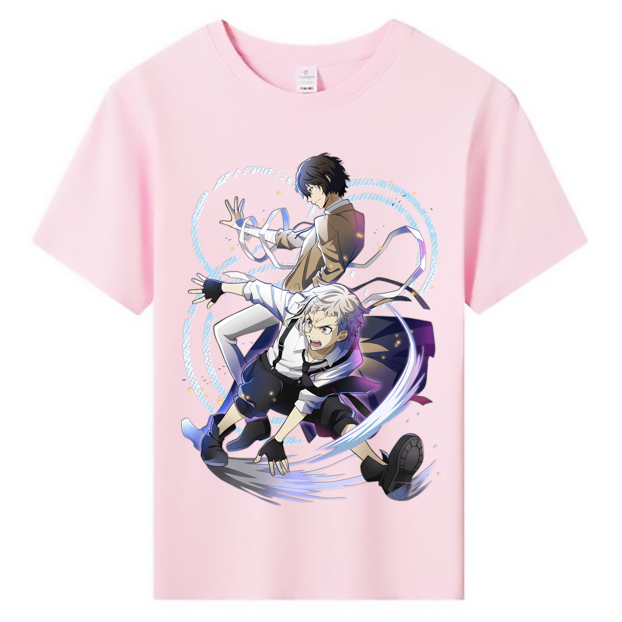 （画像用） 文豪ストレイドッグス Bungo Stray Dogs 綿100％キッズTシャツ（フロントプリント）