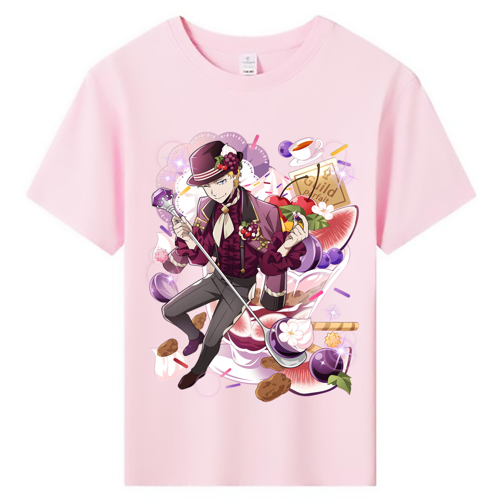 （画像用） 文豪ストレイドッグス Bungo Stray Dogs 綿100％キッズTシャツ（フロントプリント）