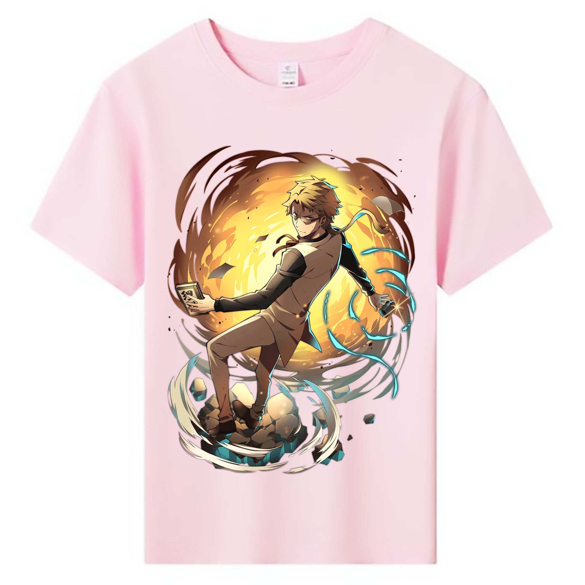 （画像用） 文豪ストレイドッグス Bungo Stray Dogs 綿100％キッズTシャツ（フロントプリント）