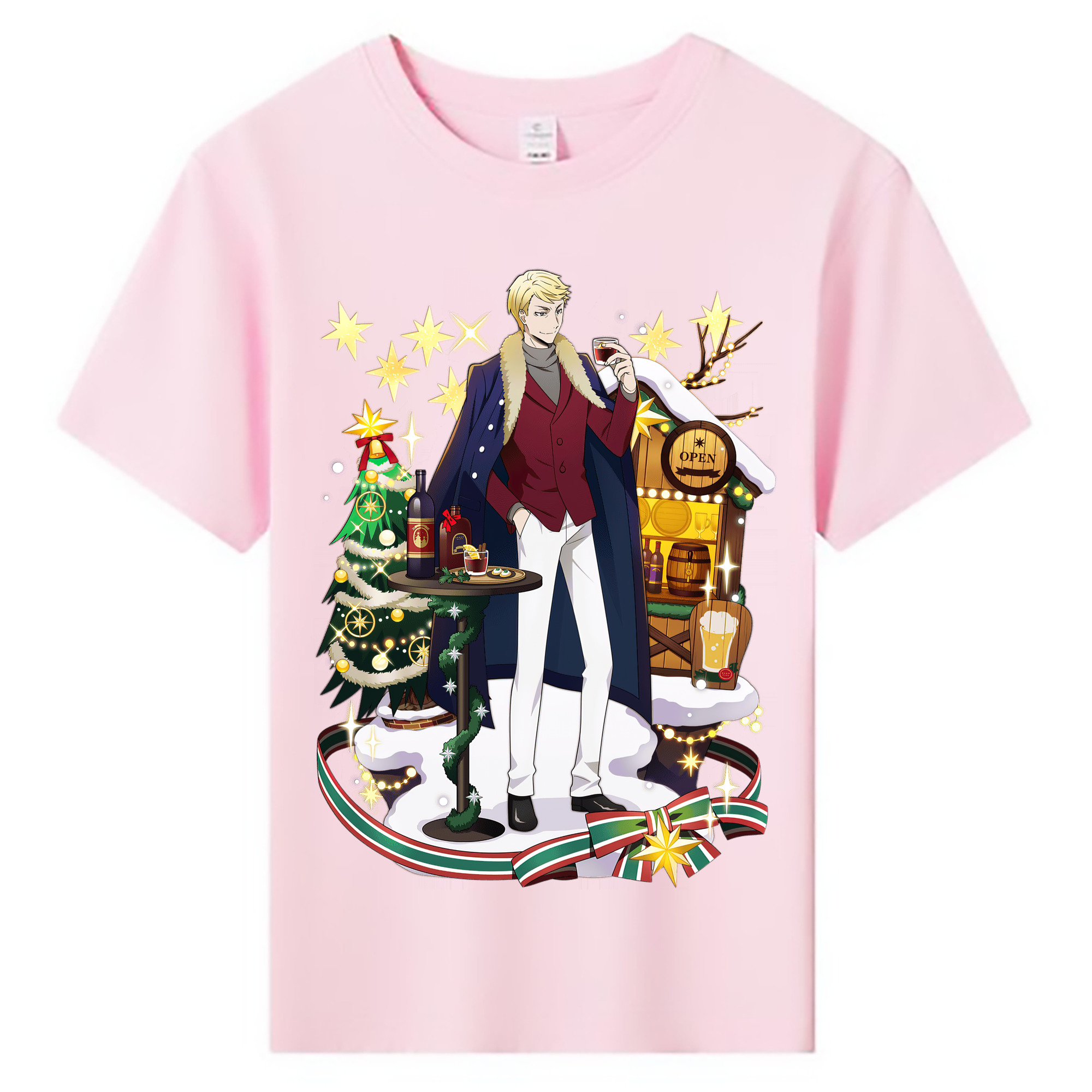 （画像用） 文豪ストレイドッグス Bungo Stray Dogs 綿100％キッズTシャツ（フロントプリント）