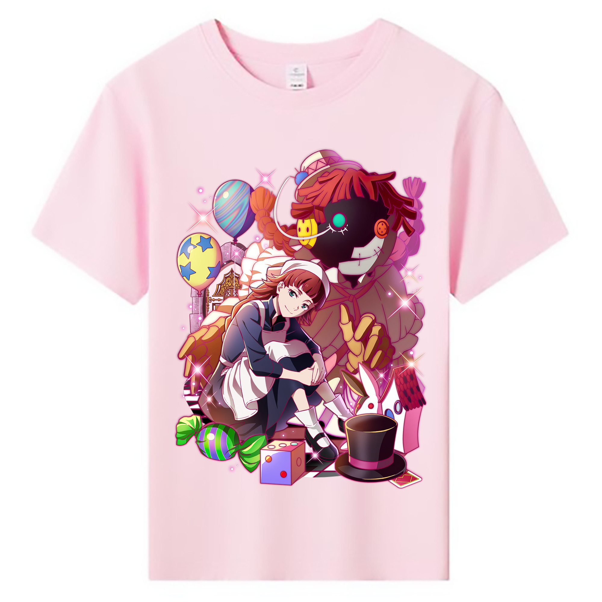 （画像用） 文豪ストレイドッグス Bungo Stray Dogs 綿100％キッズTシャツ（フロントプリント）