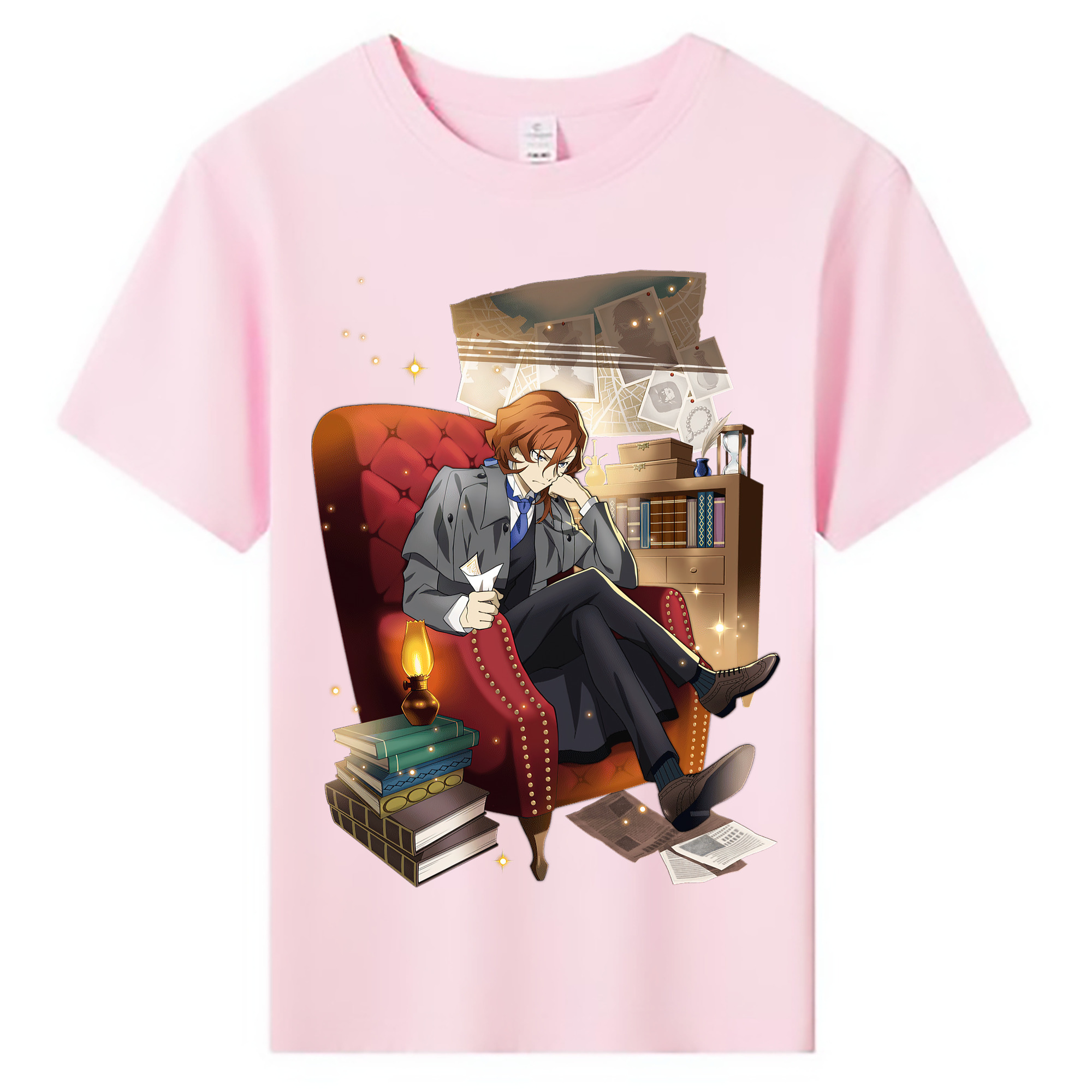 （画像用） 文豪ストレイドッグス Bungo Stray Dogs 綿100％キッズTシャツ（フロントプリント）