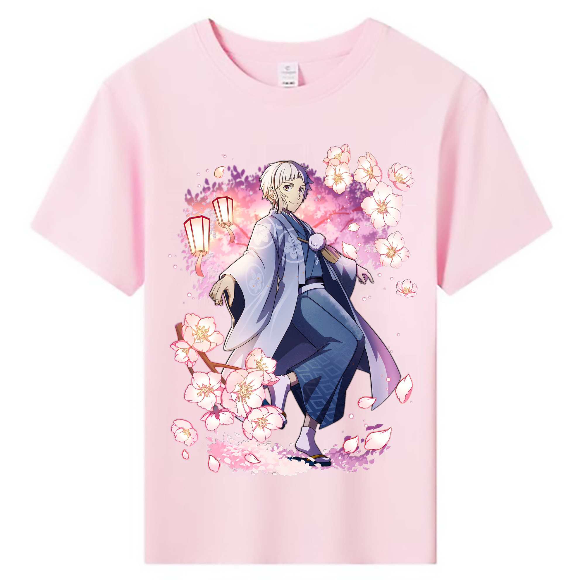 （画像用） 文豪ストレイドッグス Bungo Stray Dogs 綿100％キッズTシャツ（フロントプリント）