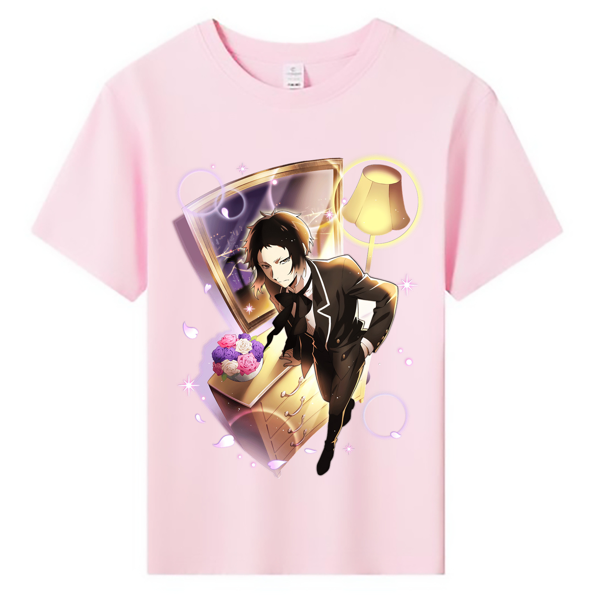 （画像用） 文豪ストレイドッグス Bungo Stray Dogs 綿100％キッズTシャツ（フロントプリント）