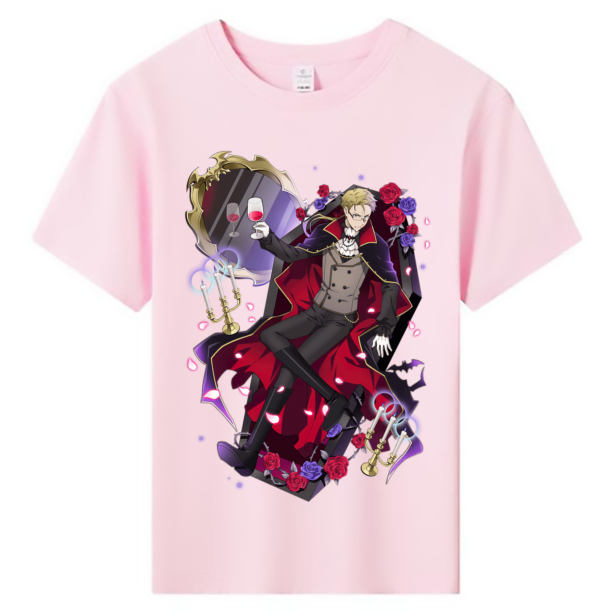 （画像用） 文豪ストレイドッグス Bungo Stray Dogs 綿100％キッズTシャツ（フロントプリント）