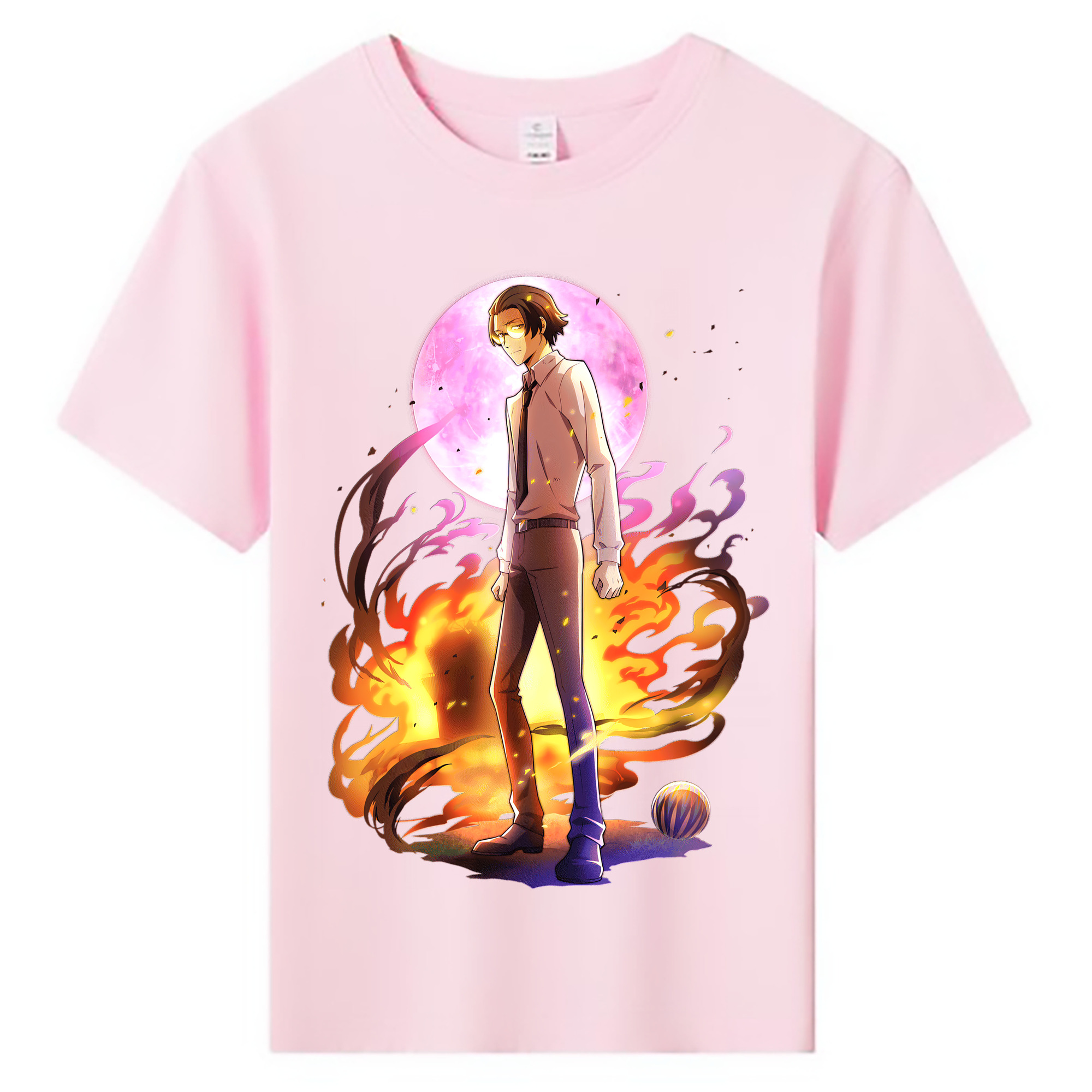 （画像用） 文豪ストレイドッグス Bungo Stray Dogs 綿100％キッズTシャツ（フロントプリント）