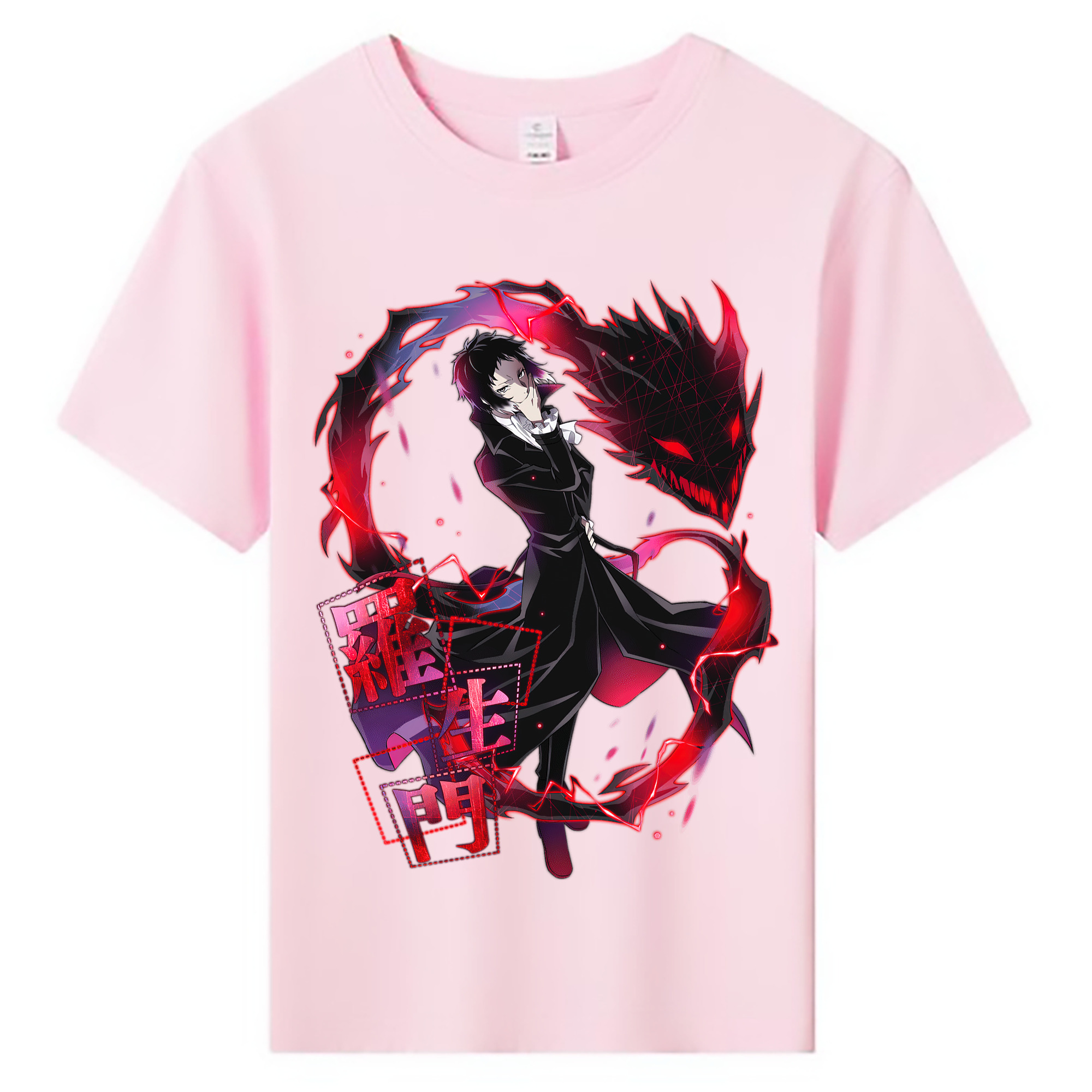 （画像用） 文豪ストレイドッグス Bungo Stray Dogs 綿100％キッズTシャツ（フロントプリント）