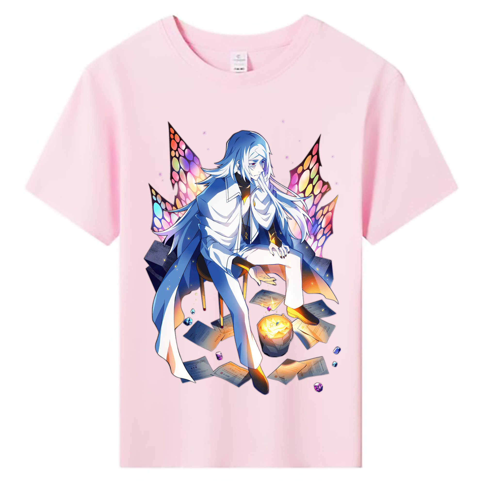 （画像用） 文豪ストレイドッグス Bungo Stray Dogs 綿100％キッズTシャツ（フロントプリント）