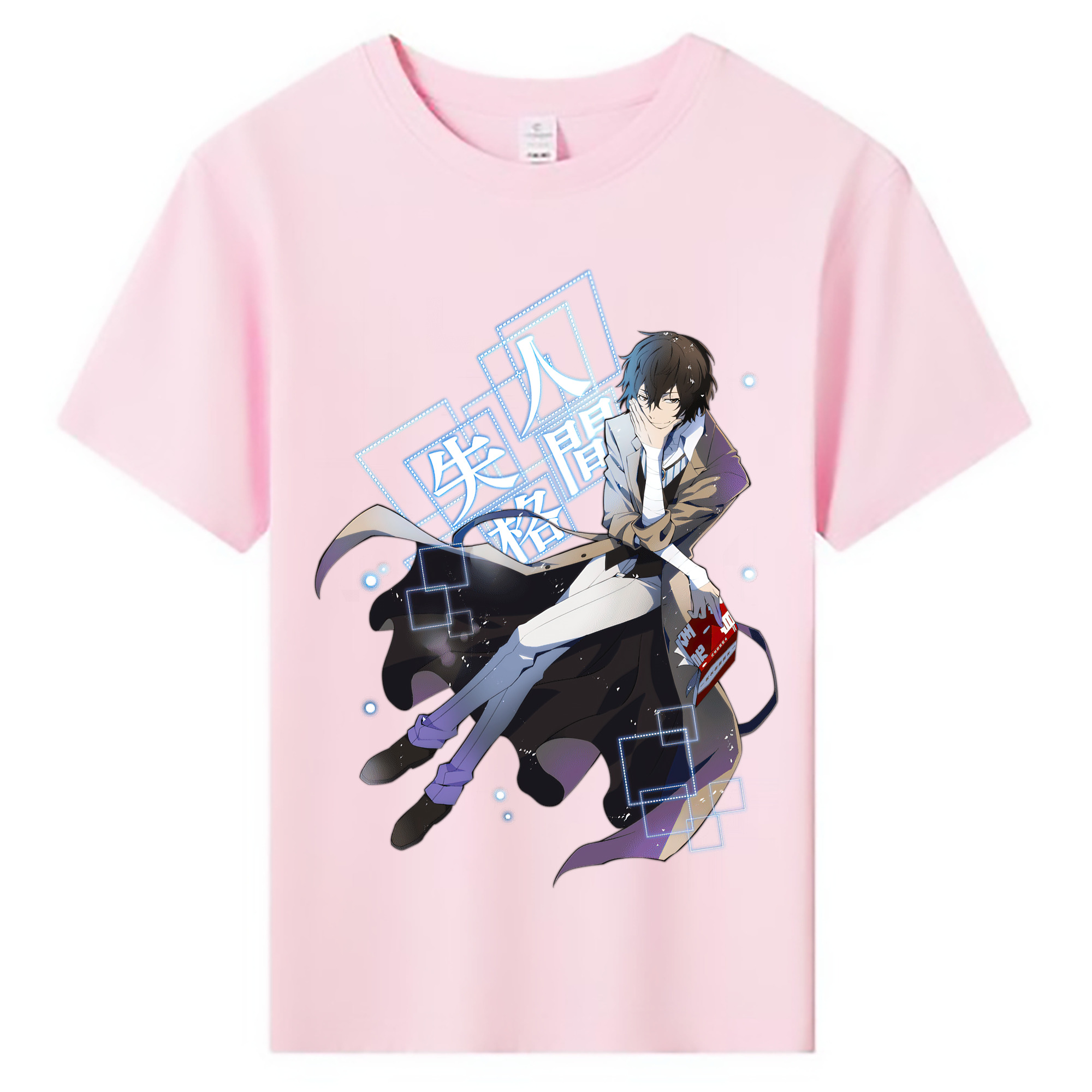 （画像用） 文豪ストレイドッグス Bungo Stray Dogs 綿100％キッズTシャツ（フロントプリント）