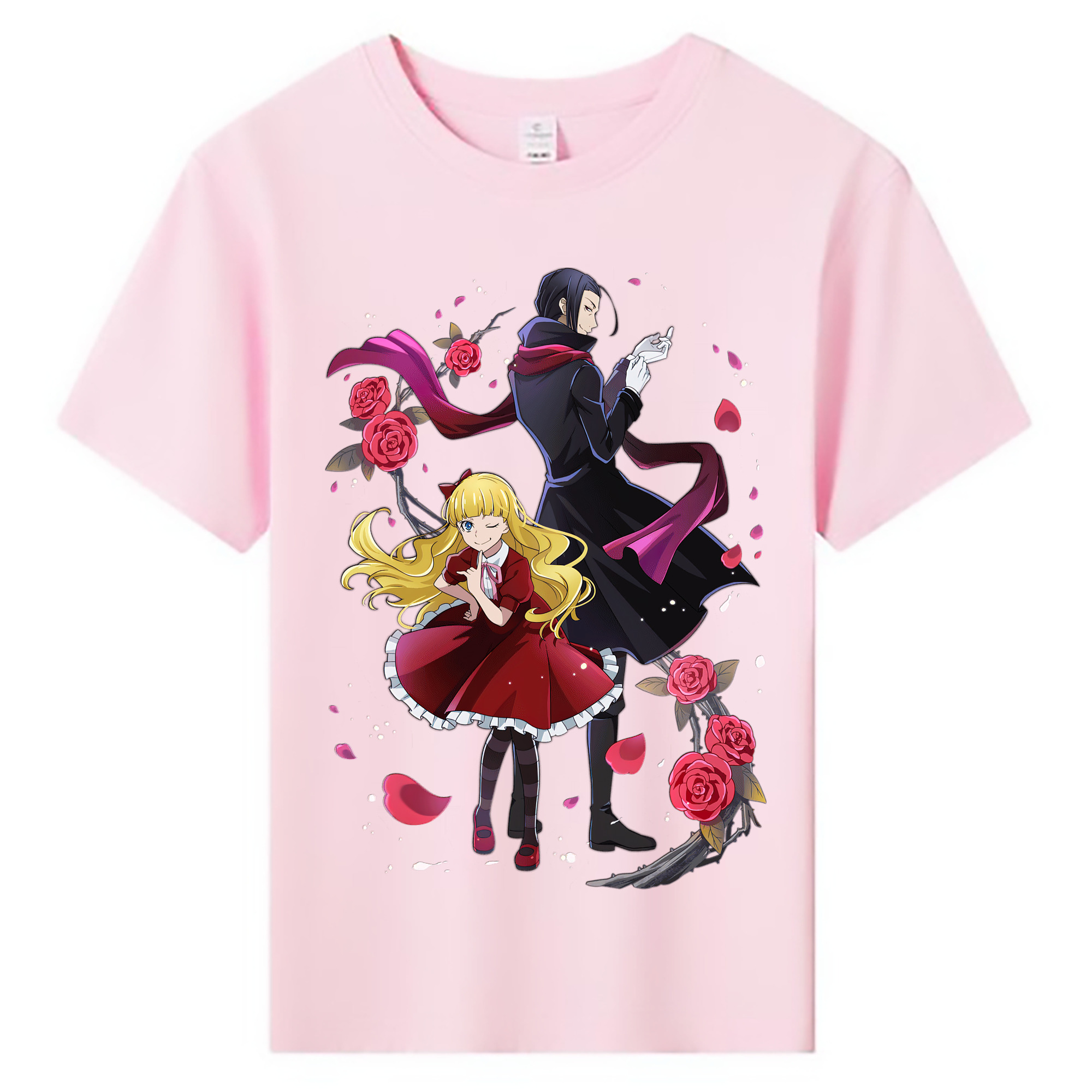 （画像用） 文豪ストレイドッグス Bungo Stray Dogs 綿100％キッズTシャツ（フロントプリント）
