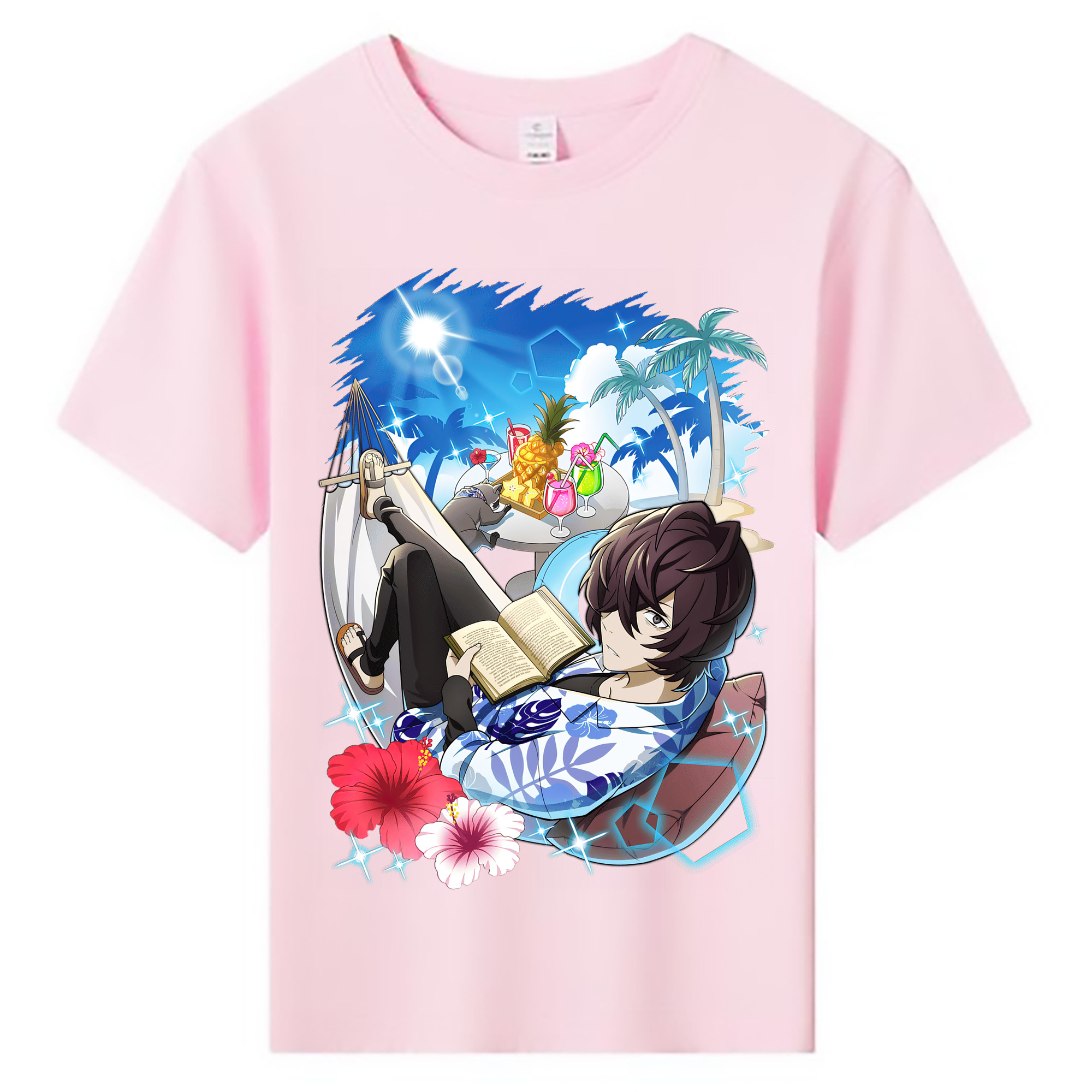 （画像用） 文豪ストレイドッグス Bungo Stray Dogs 綿100％キッズTシャツ（フロントプリント）