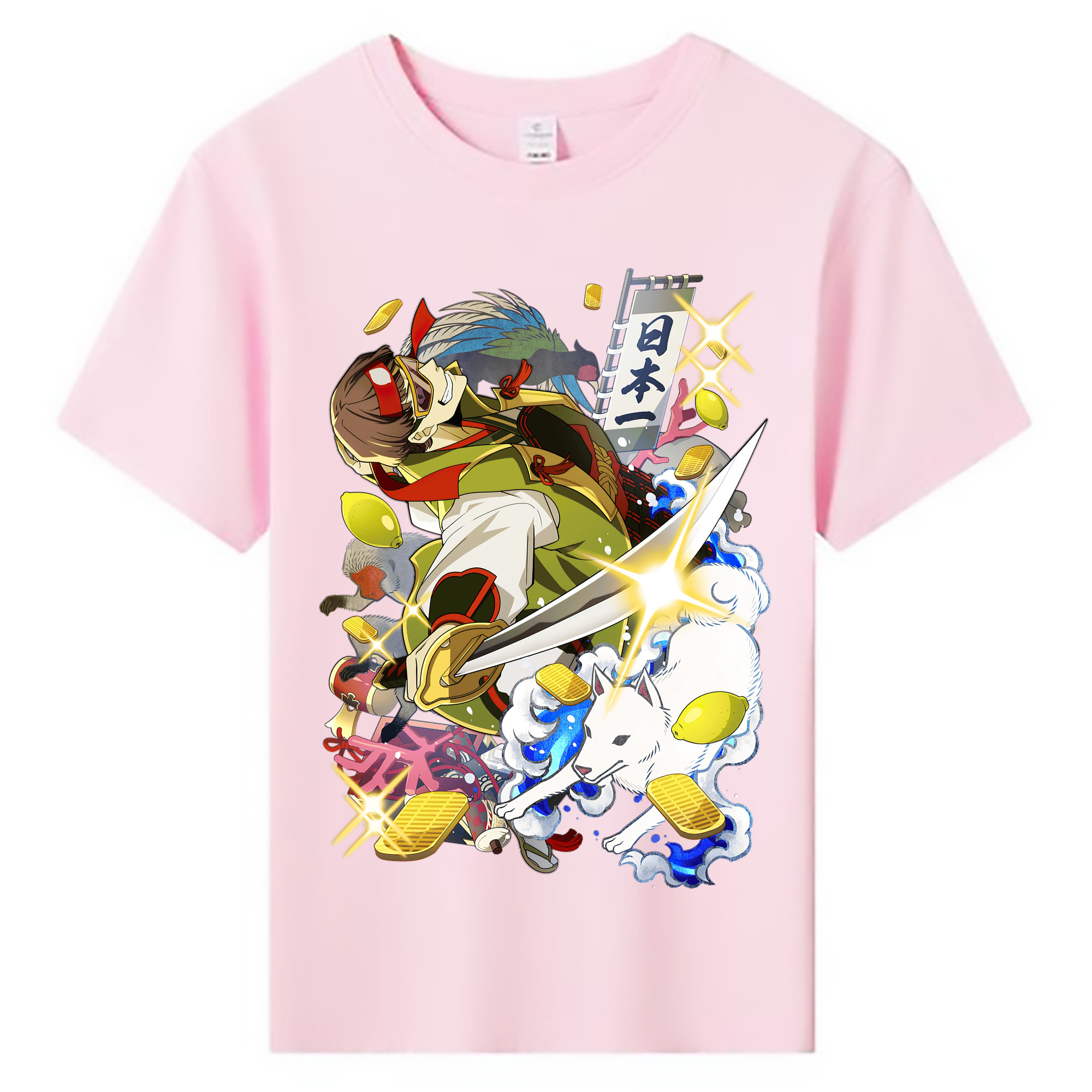 （画像用） 文豪ストレイドッグス Bungo Stray Dogs 綿100％キッズTシャツ（フロントプリント）
