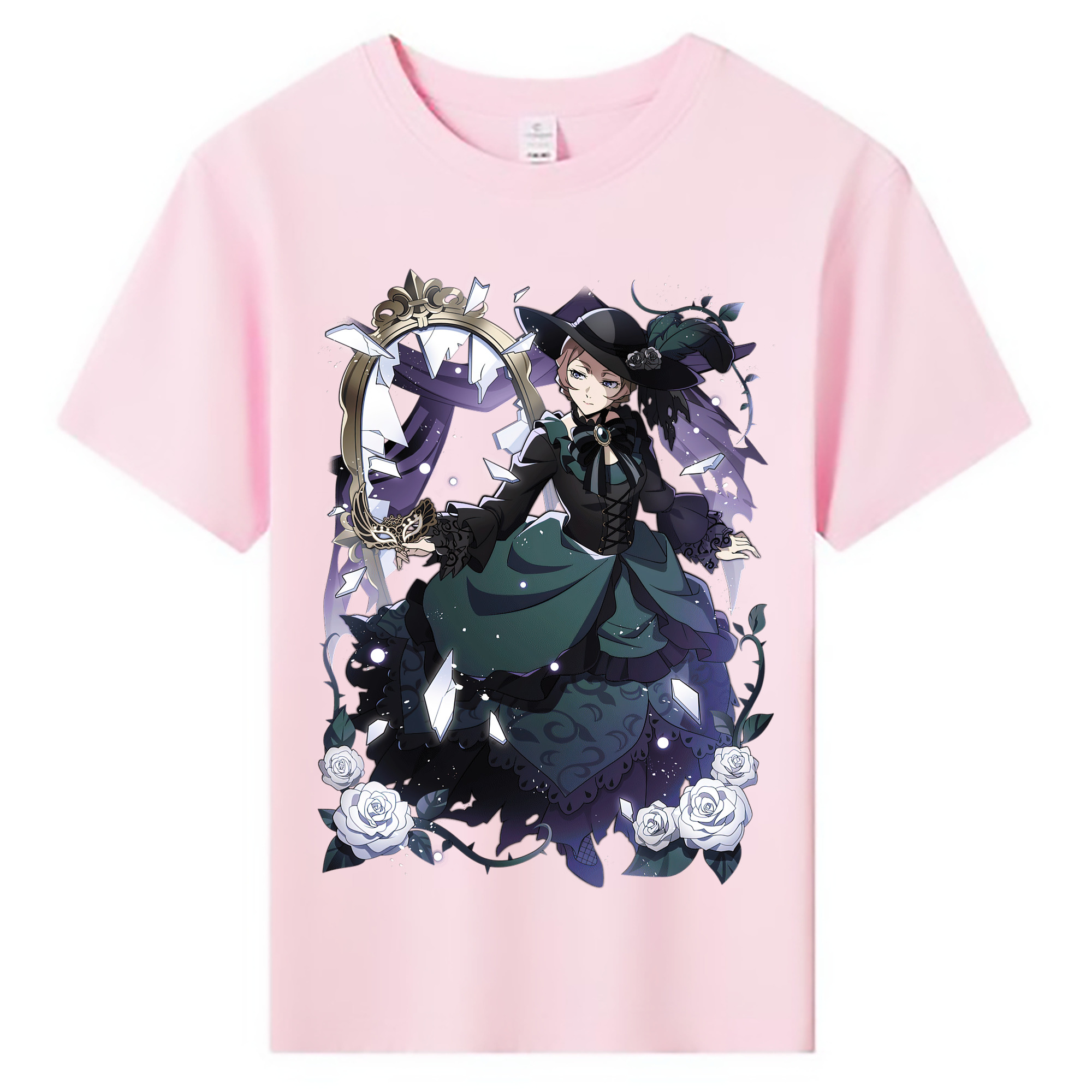 （画像用） 文豪ストレイドッグス Bungo Stray Dogs 綿100％キッズTシャツ（フロントプリント）